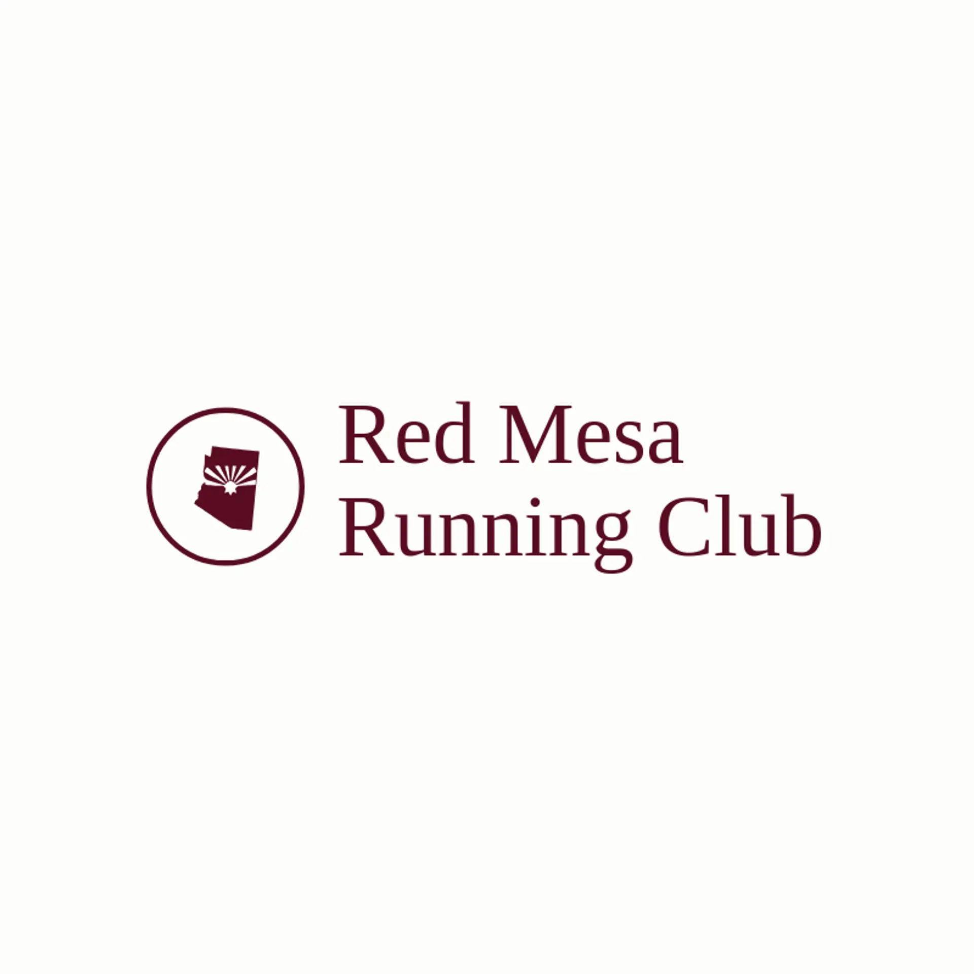 Red Mesa Running Club logo for arizona