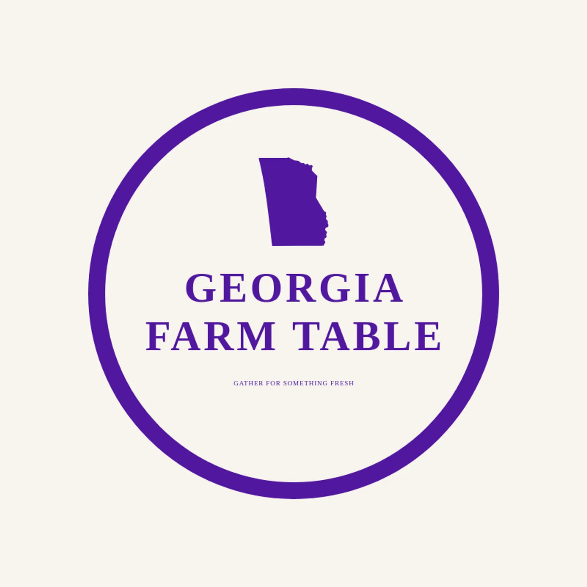 Georgia Farm Table logo for georgia
