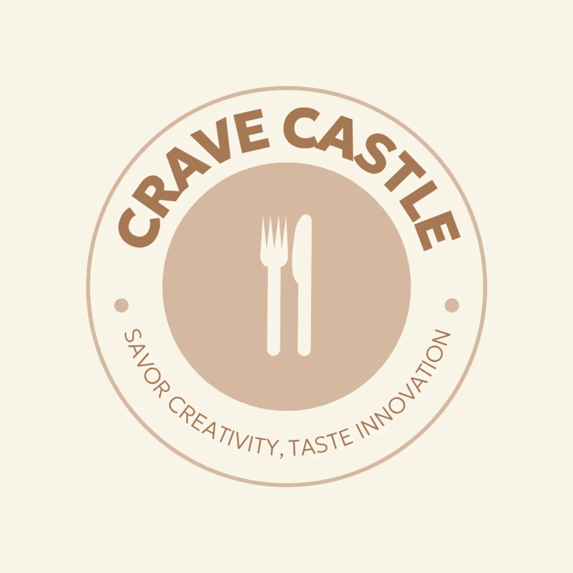 Delectable Den logo for creative restaurant