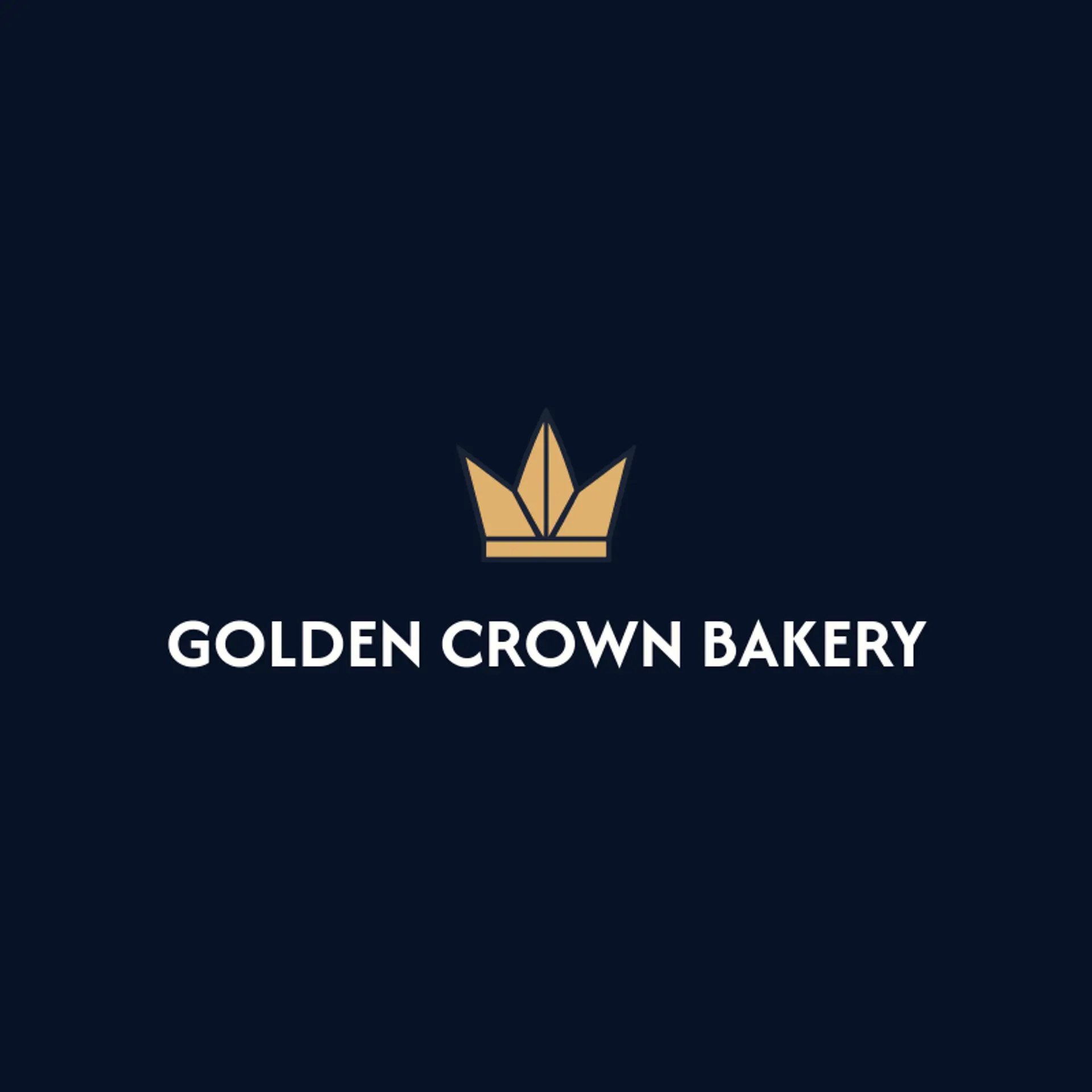 Golden Crown Bakery logo for queen