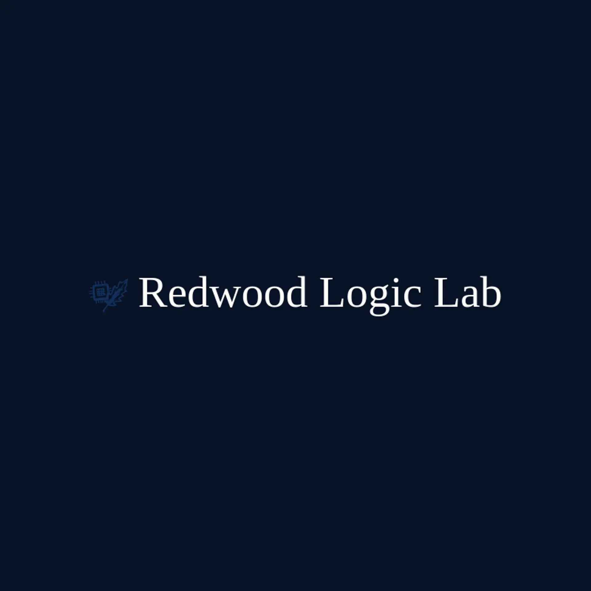 Redwood Logic Lab logo for chip