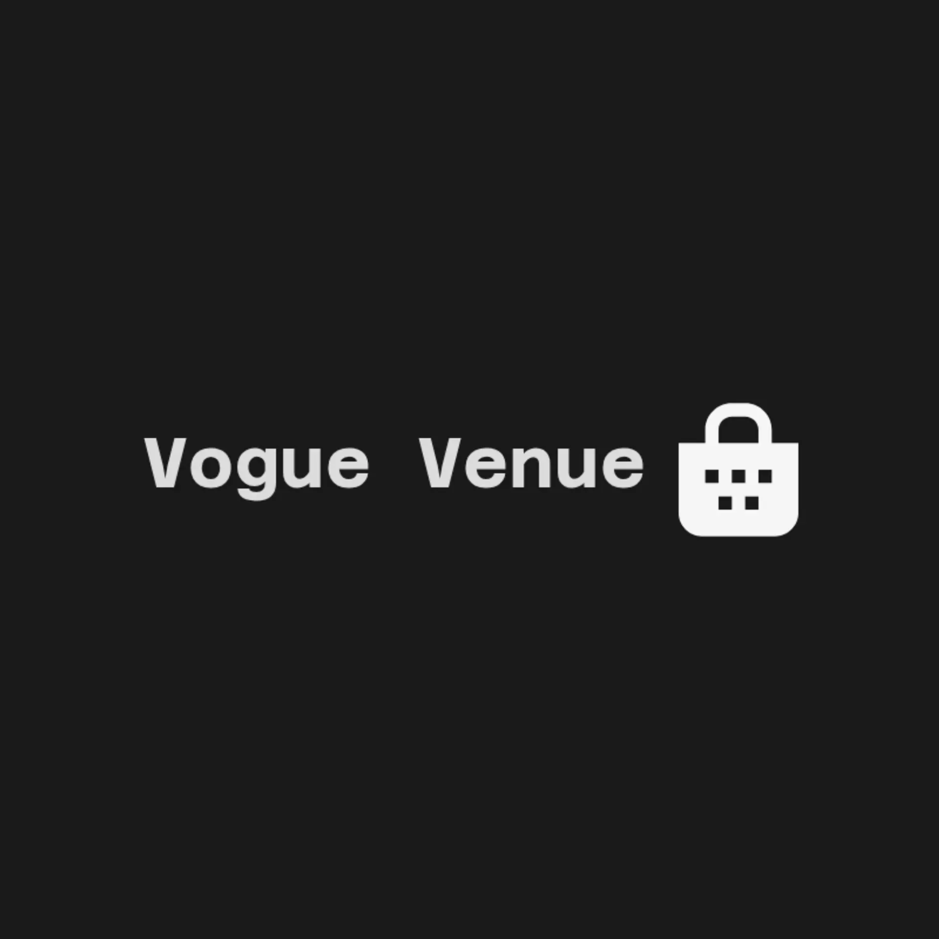 Chic Street logo for fashion business