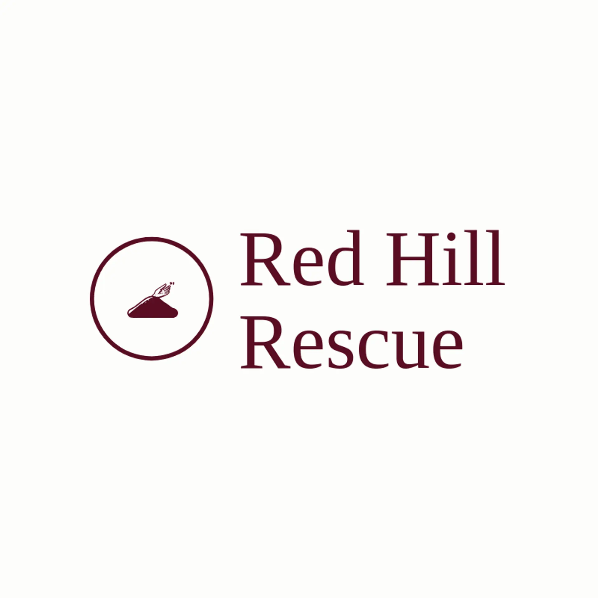 Red Hill Rescue logo for hill