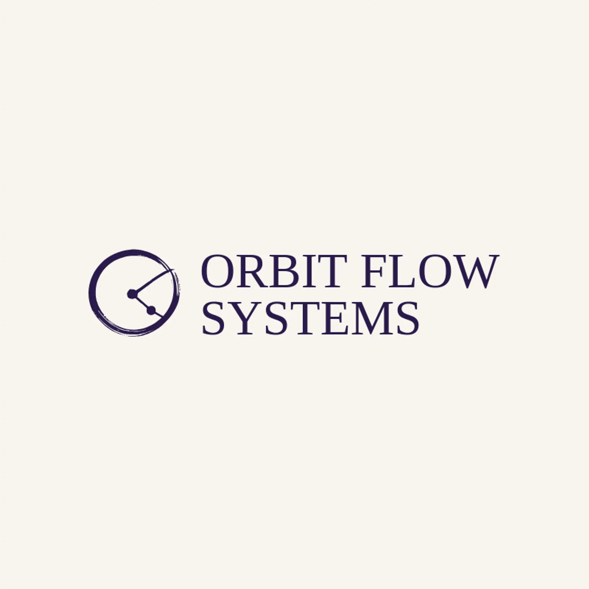 Orbit Flow Systems logo for automation