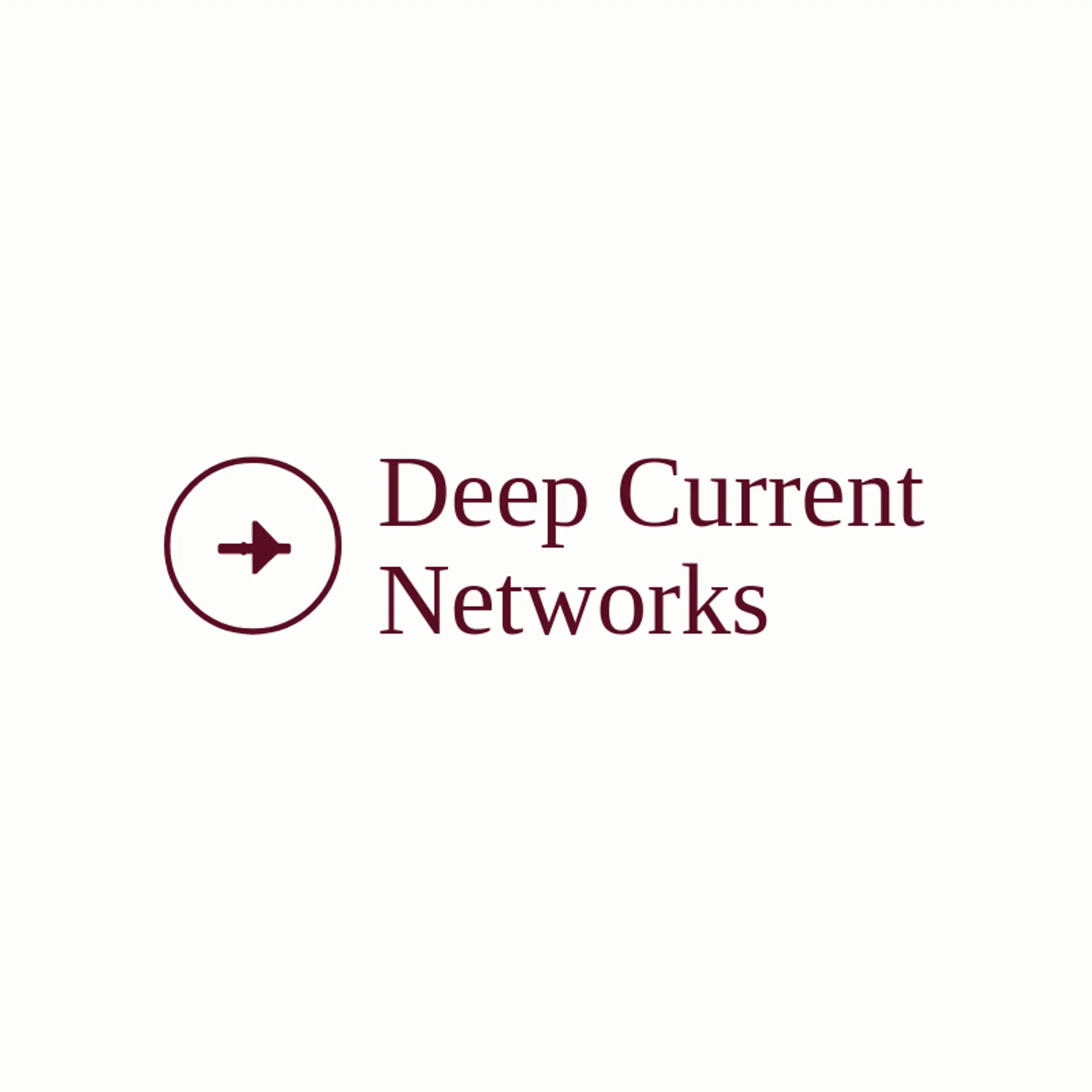 Deep Current Networks logo for cyber