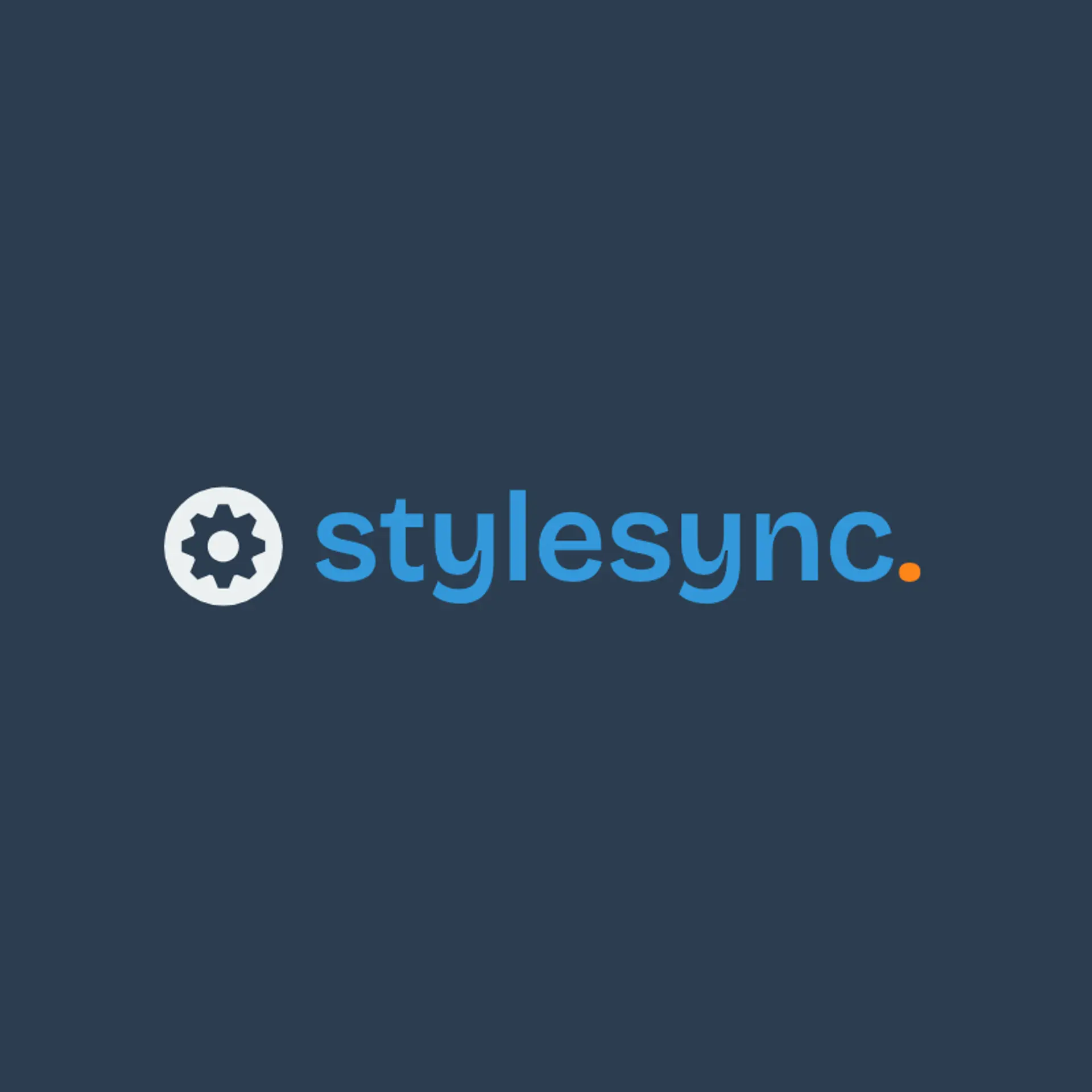 StyleSync logo for fashion wear