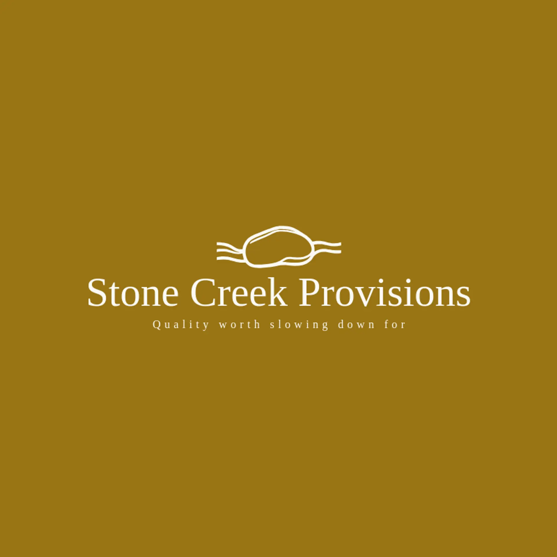 Stone Creek Provisions logo for beef