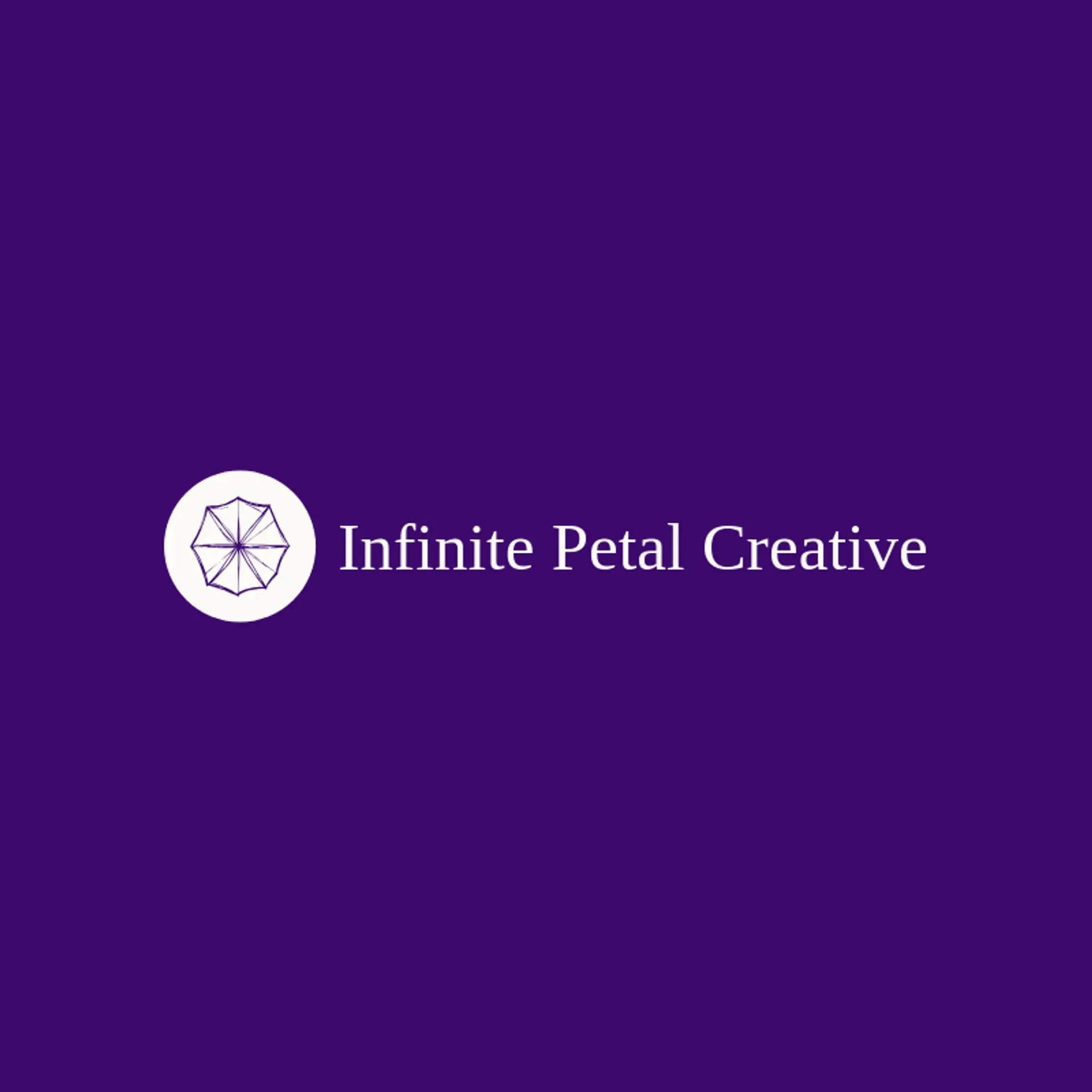 Infinite Petal Creative logo for kaleidoscope