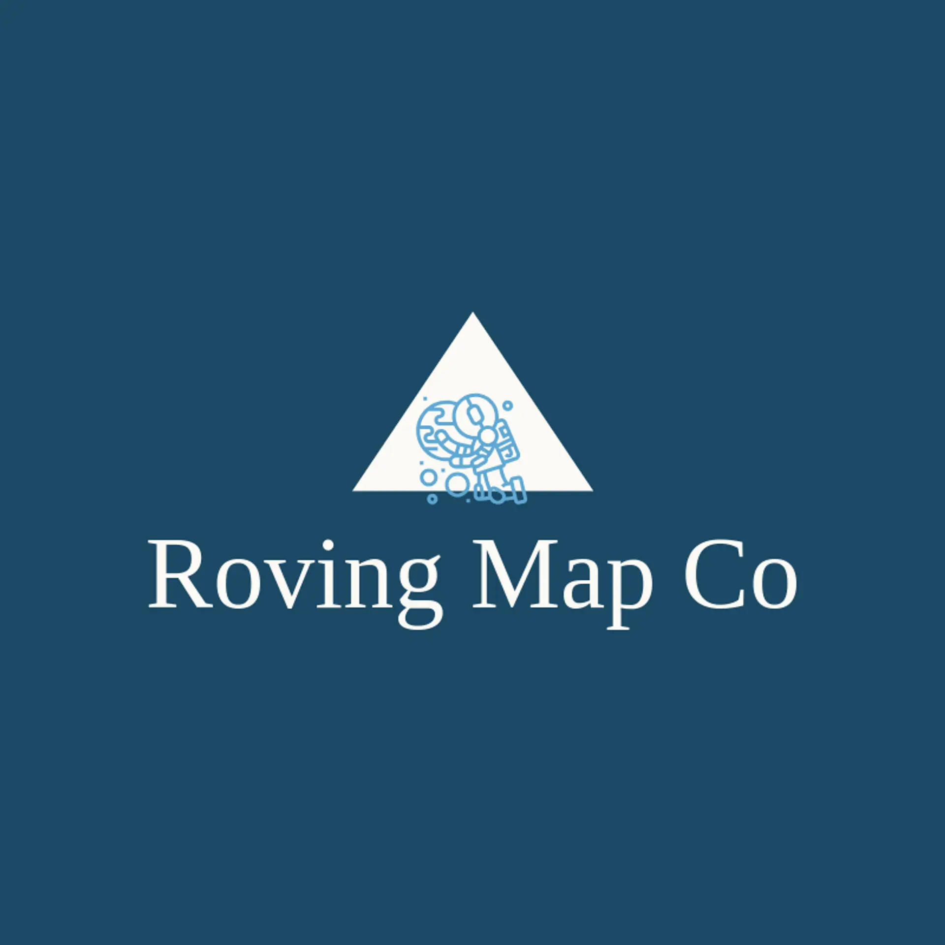 Roving Map Co logo for explorer