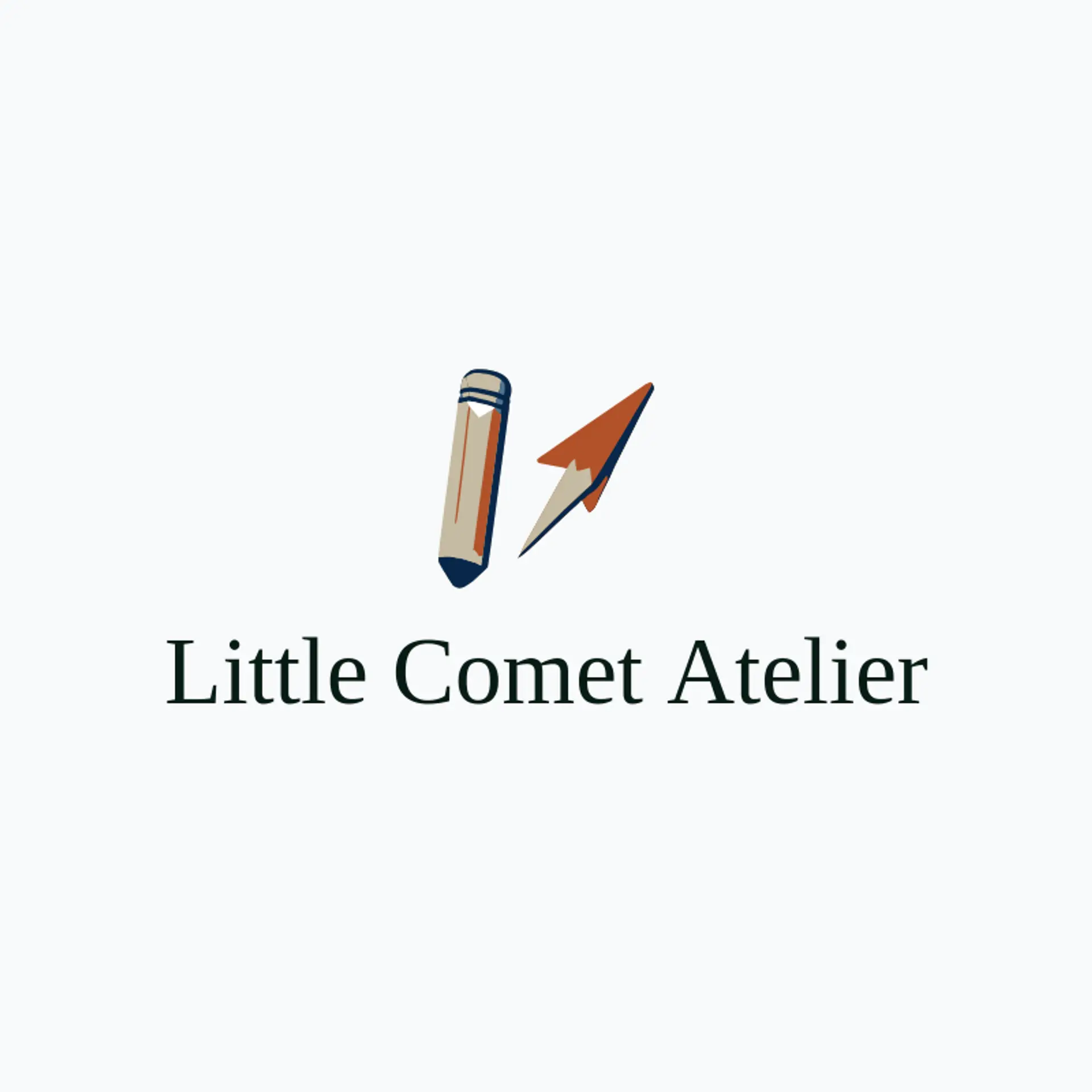 Little Comet Atelier logo for artistic