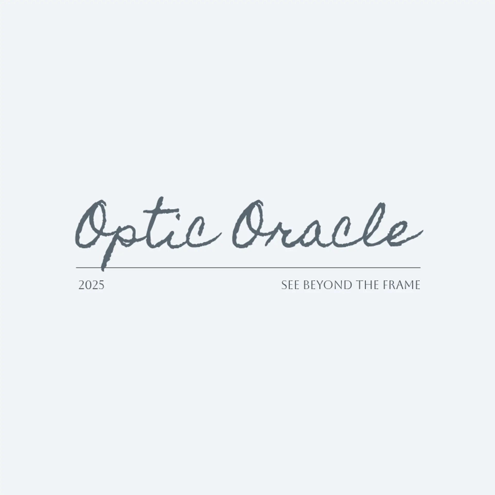 Optic Oracle logo for cool photography
