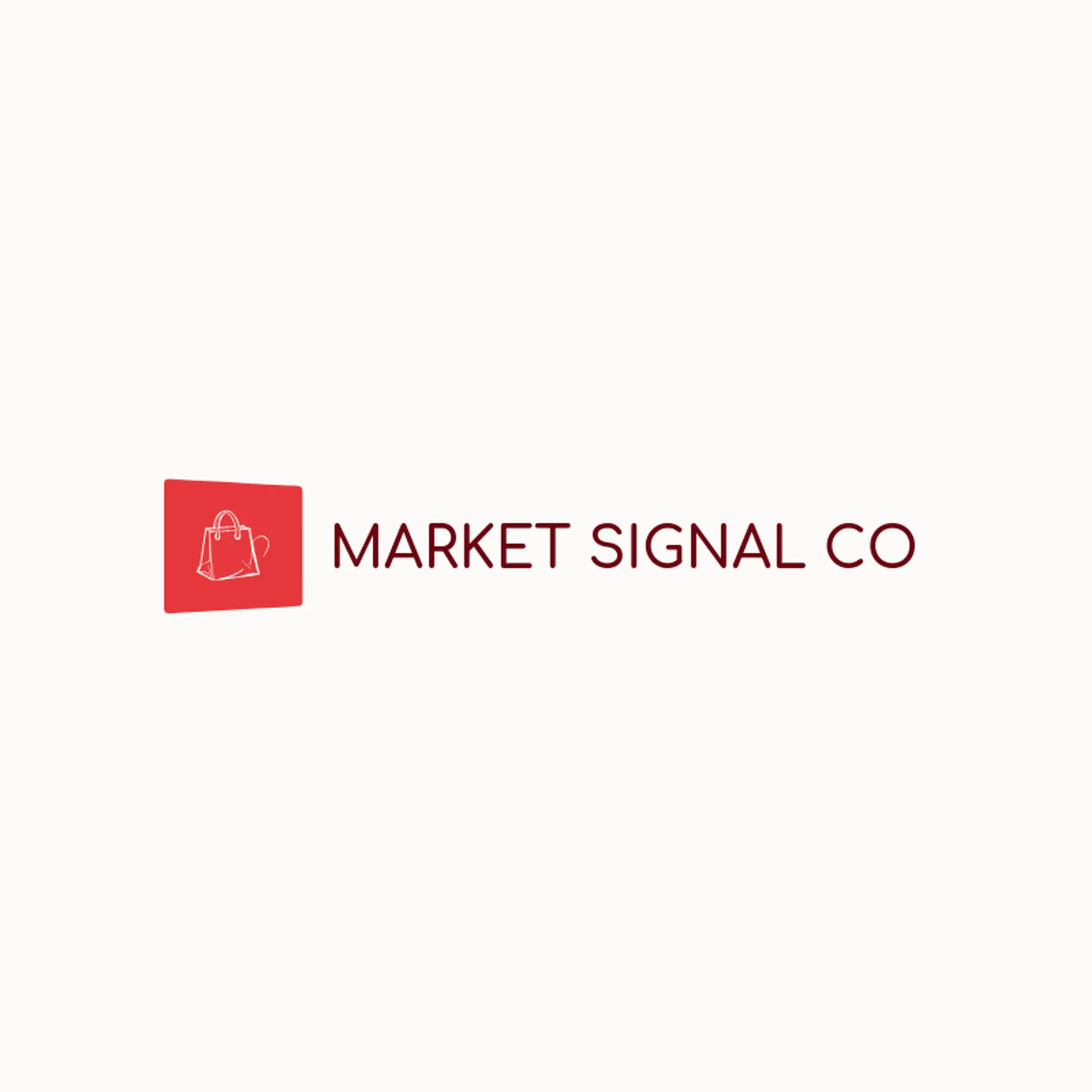 Market Signal Co logo for mobile shop