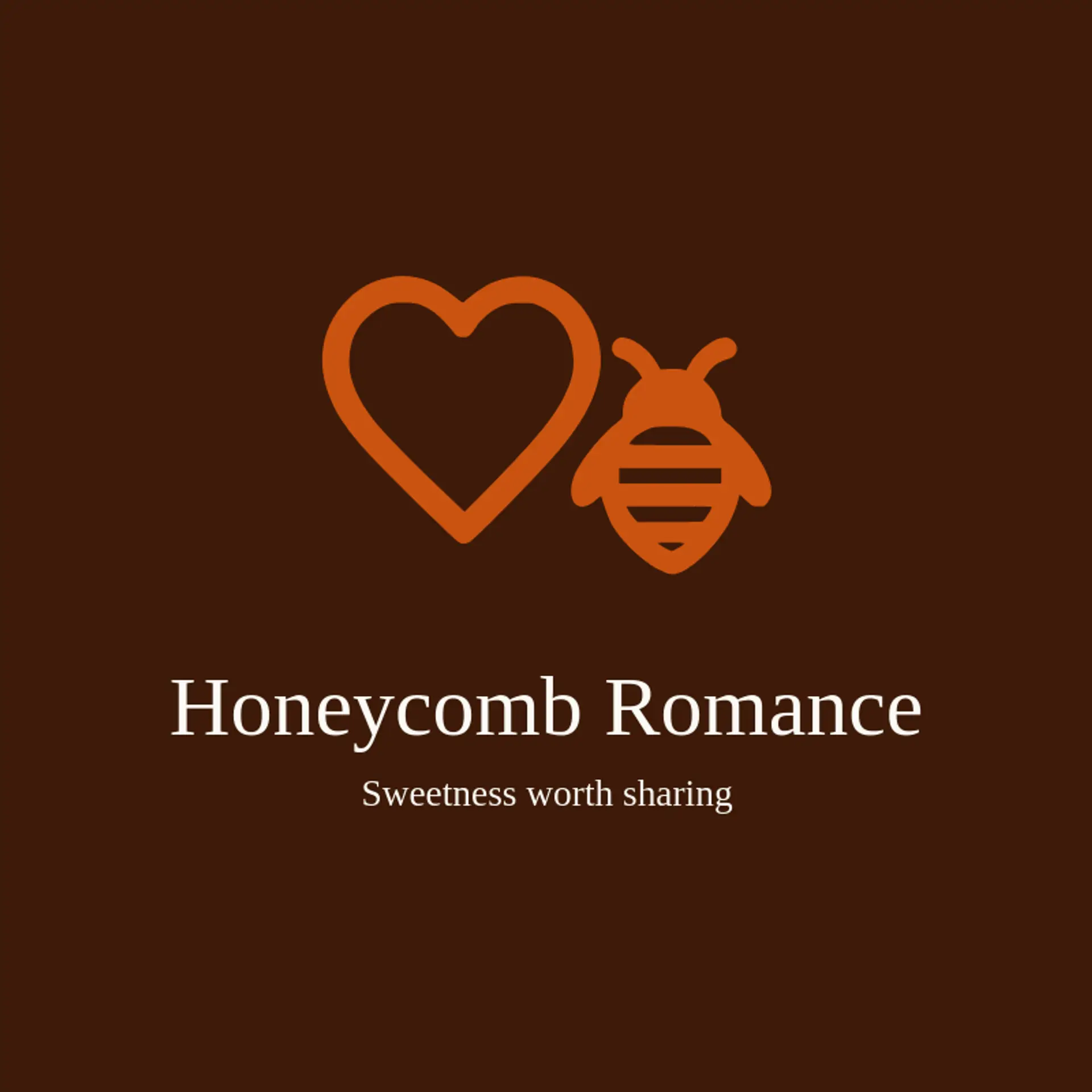Honeycomb Romance logo for lover