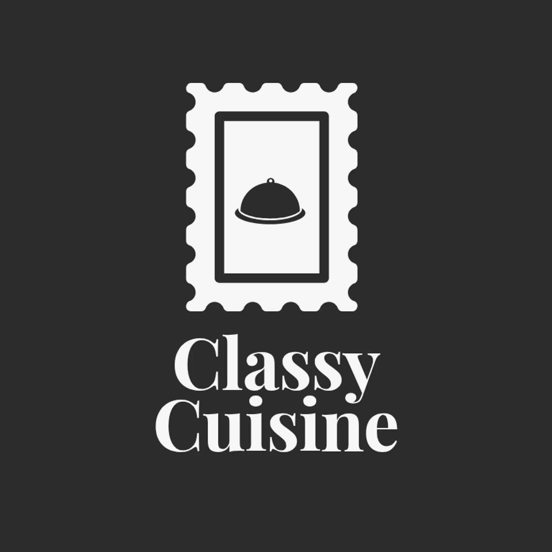 Classy Cuisine logo for fine dining restaurant