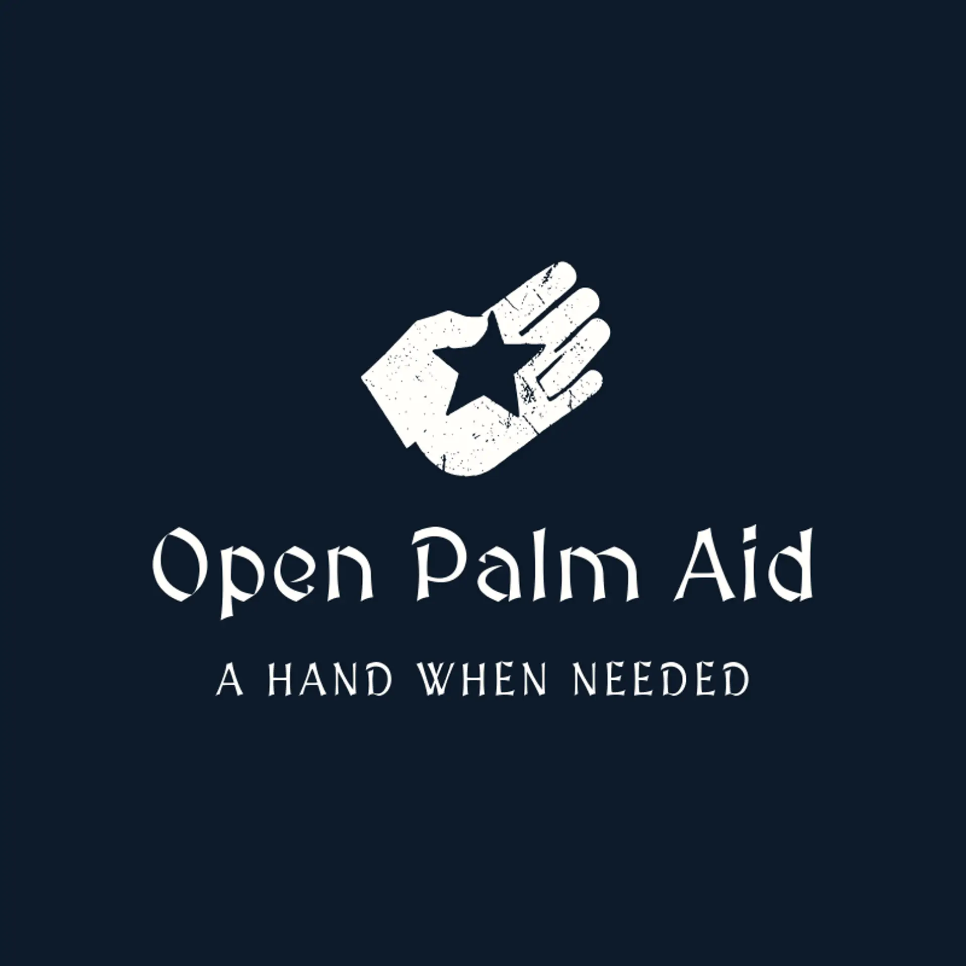 Open Palm Aid logo for first aid