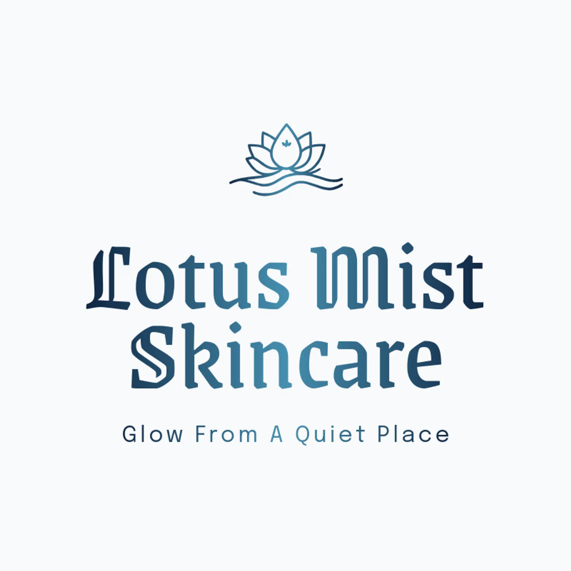 Lotus Mist Skincare logo for lotus