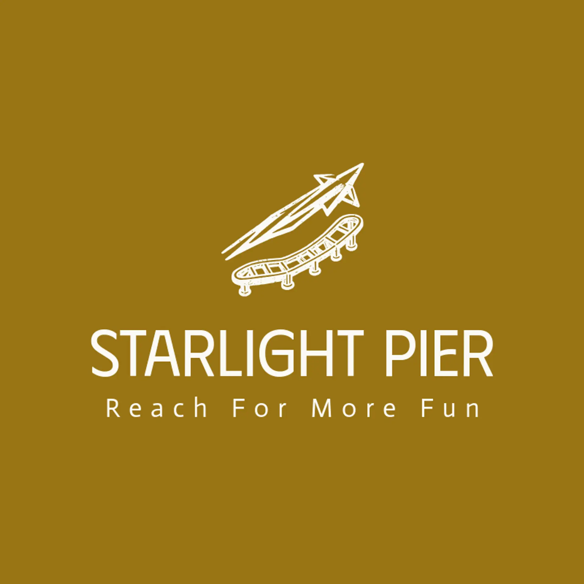 Starlight Pier logo for amusement park