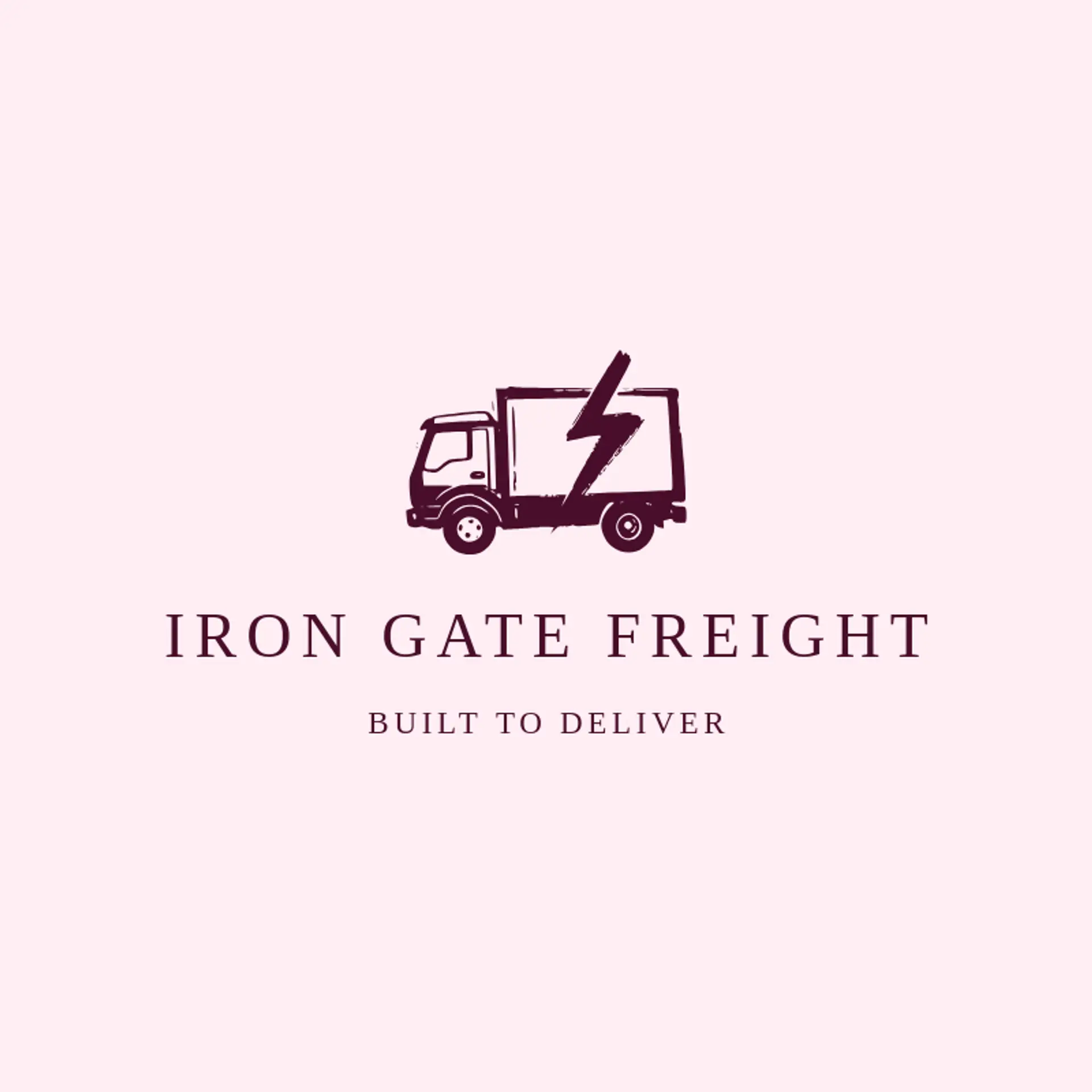 Iron Gate Freight logo for cargo