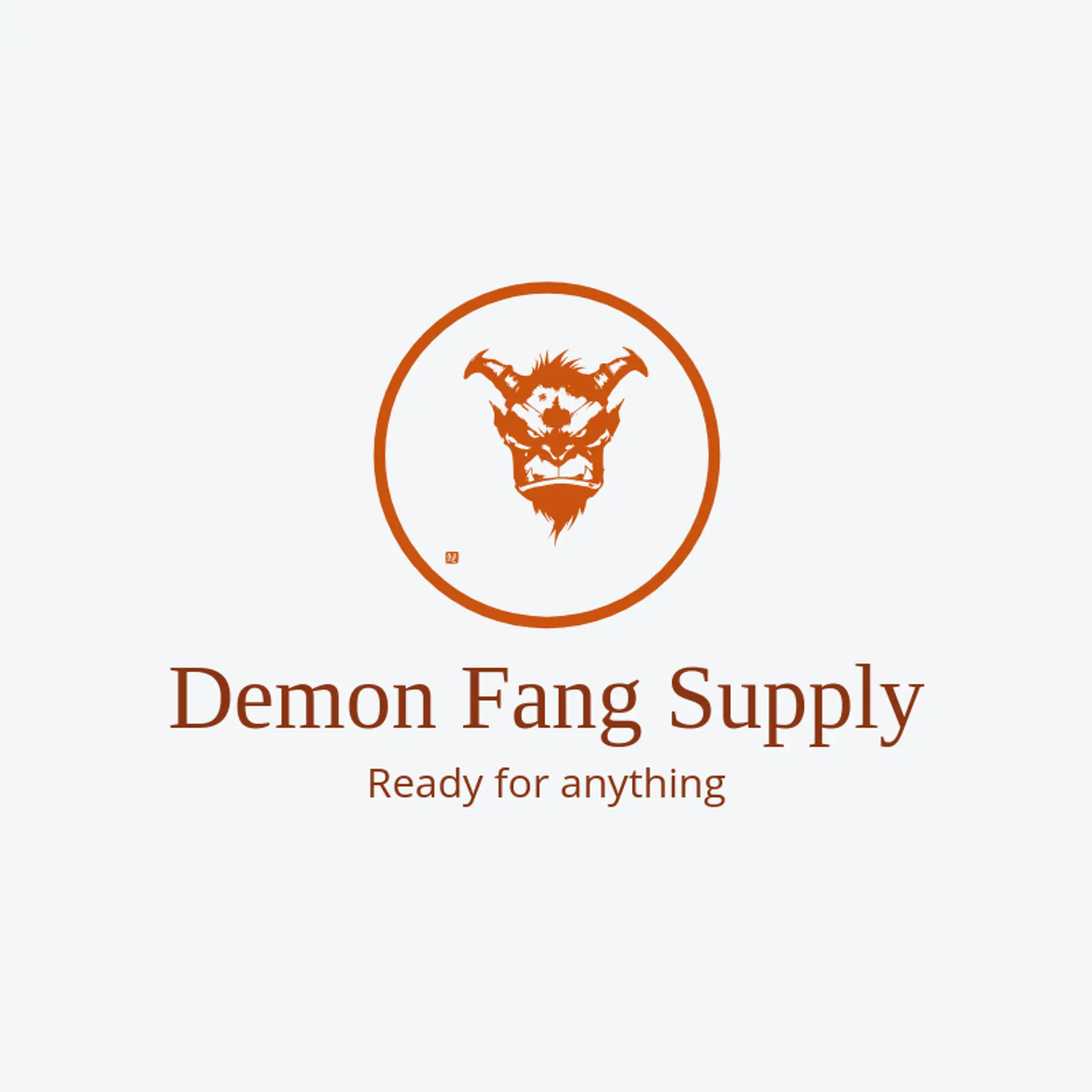 Demon Fang Supply logo for demon