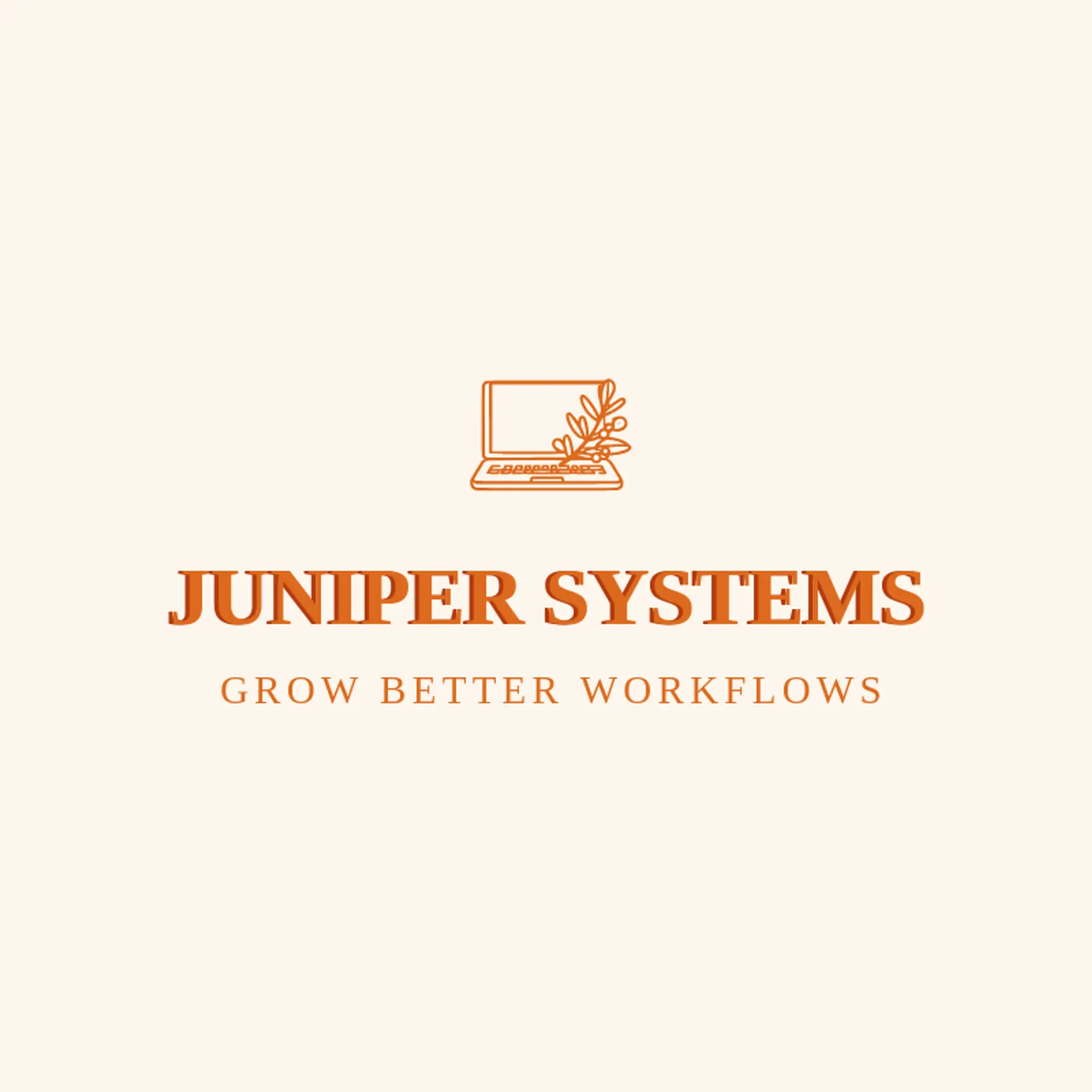 Juniper Systems logo for laptop