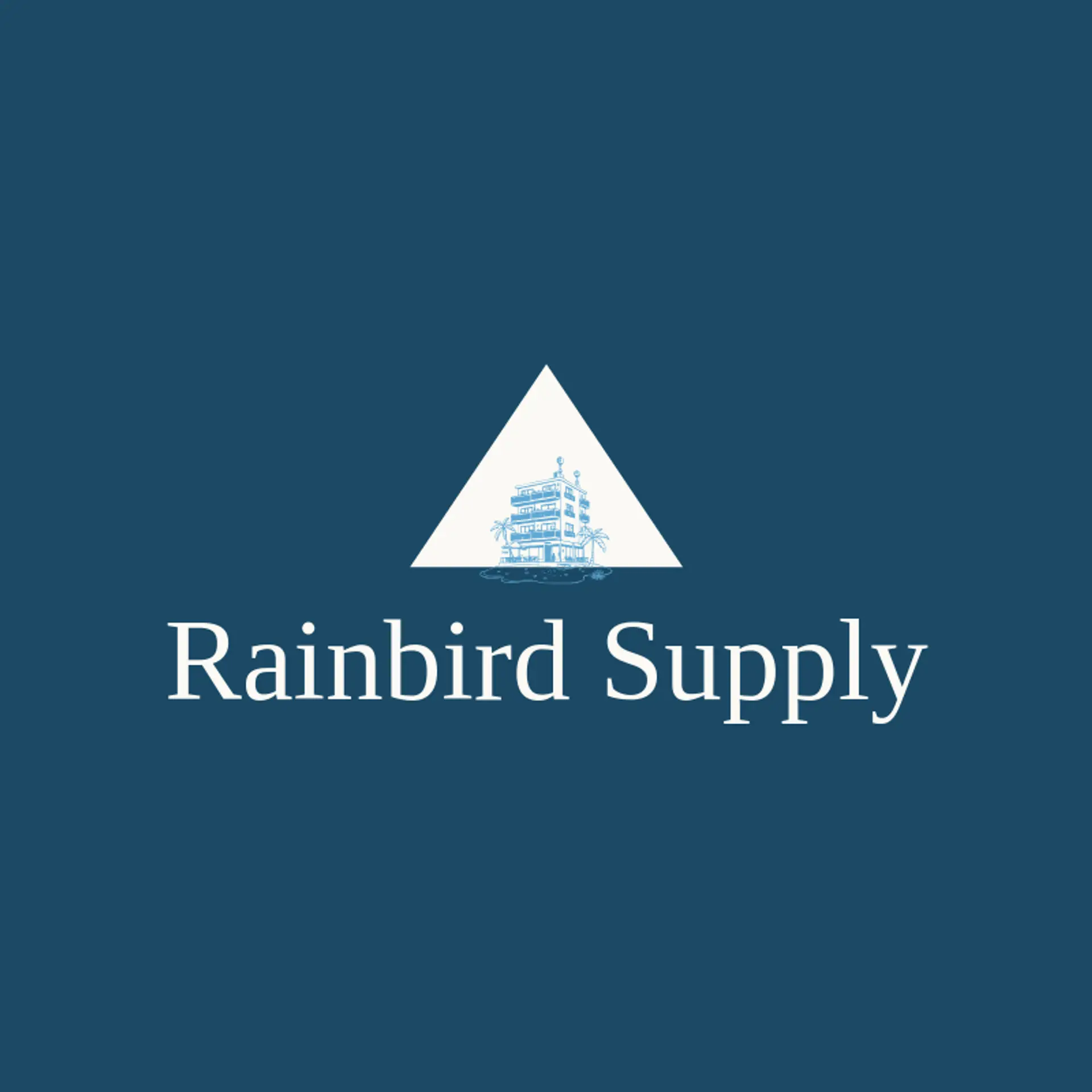 Rainbird Supply logo for umbrella
