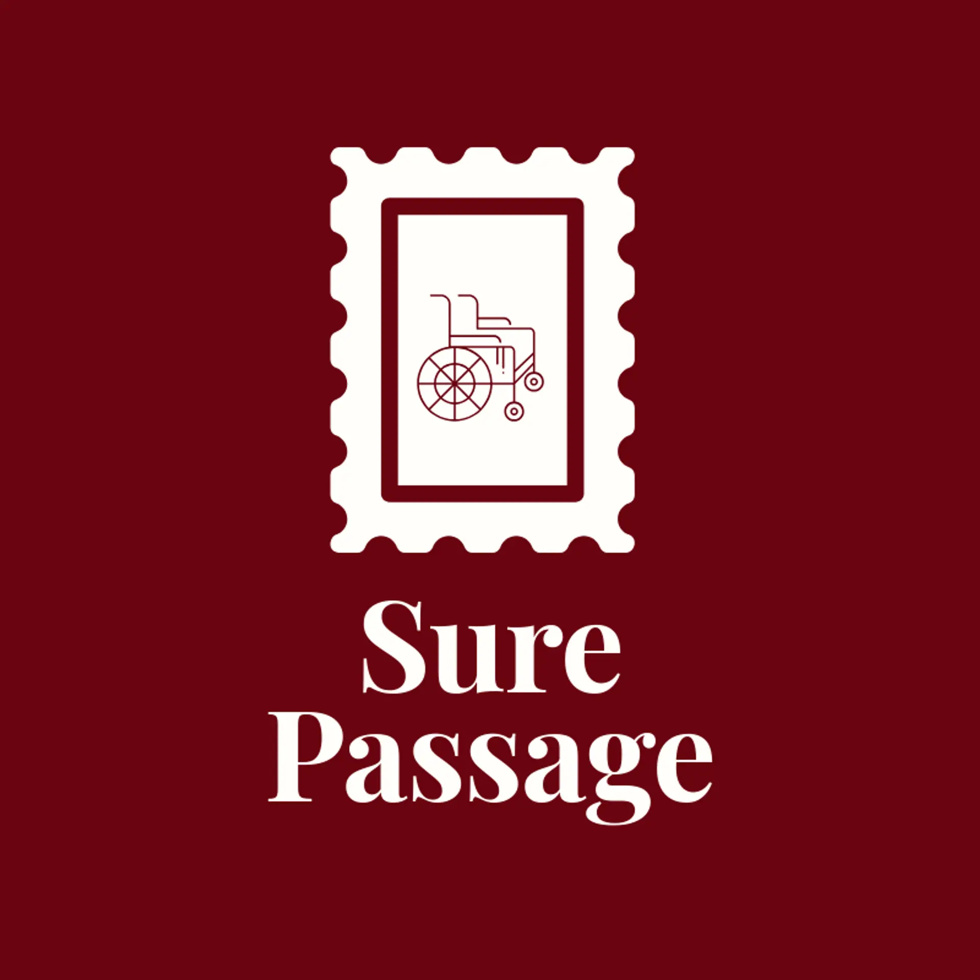 Sure Passage logo for accessibility