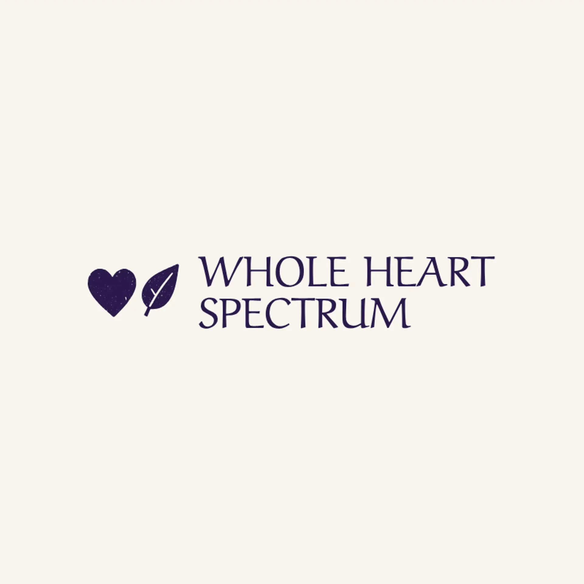Whole Heart Spectrum logo for autism