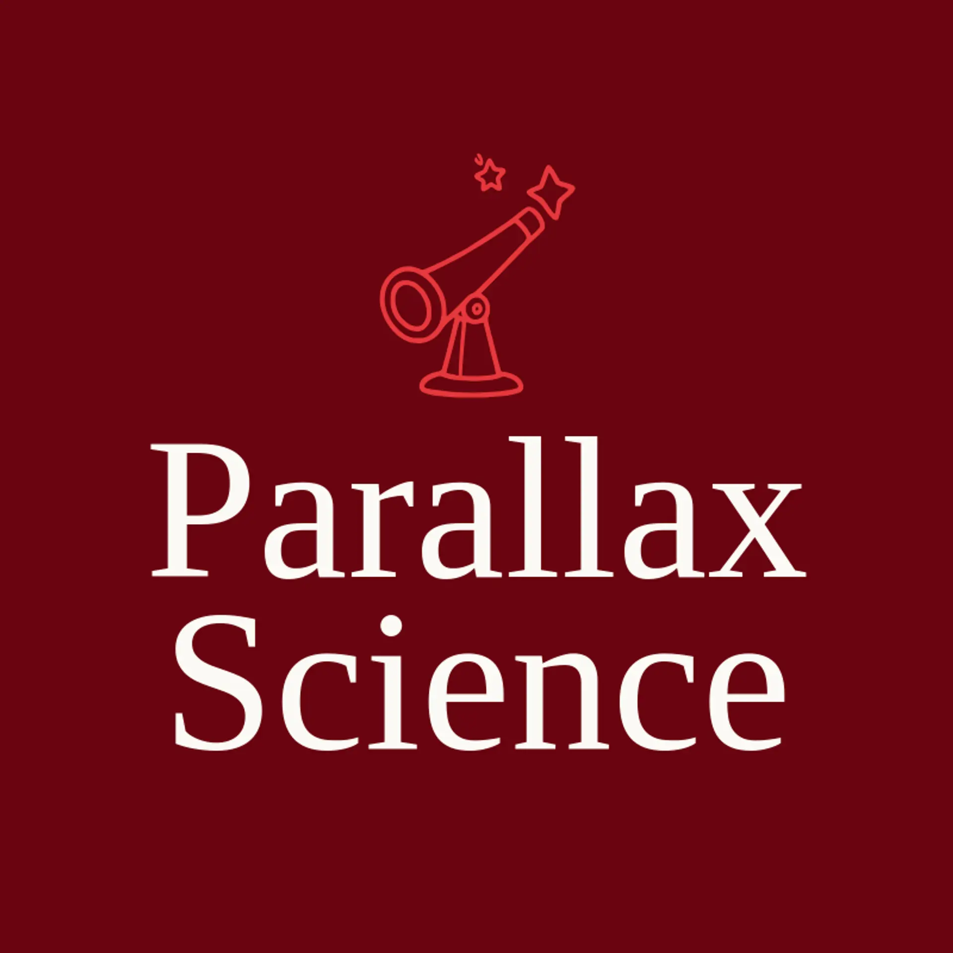 Parallax Science logo for research