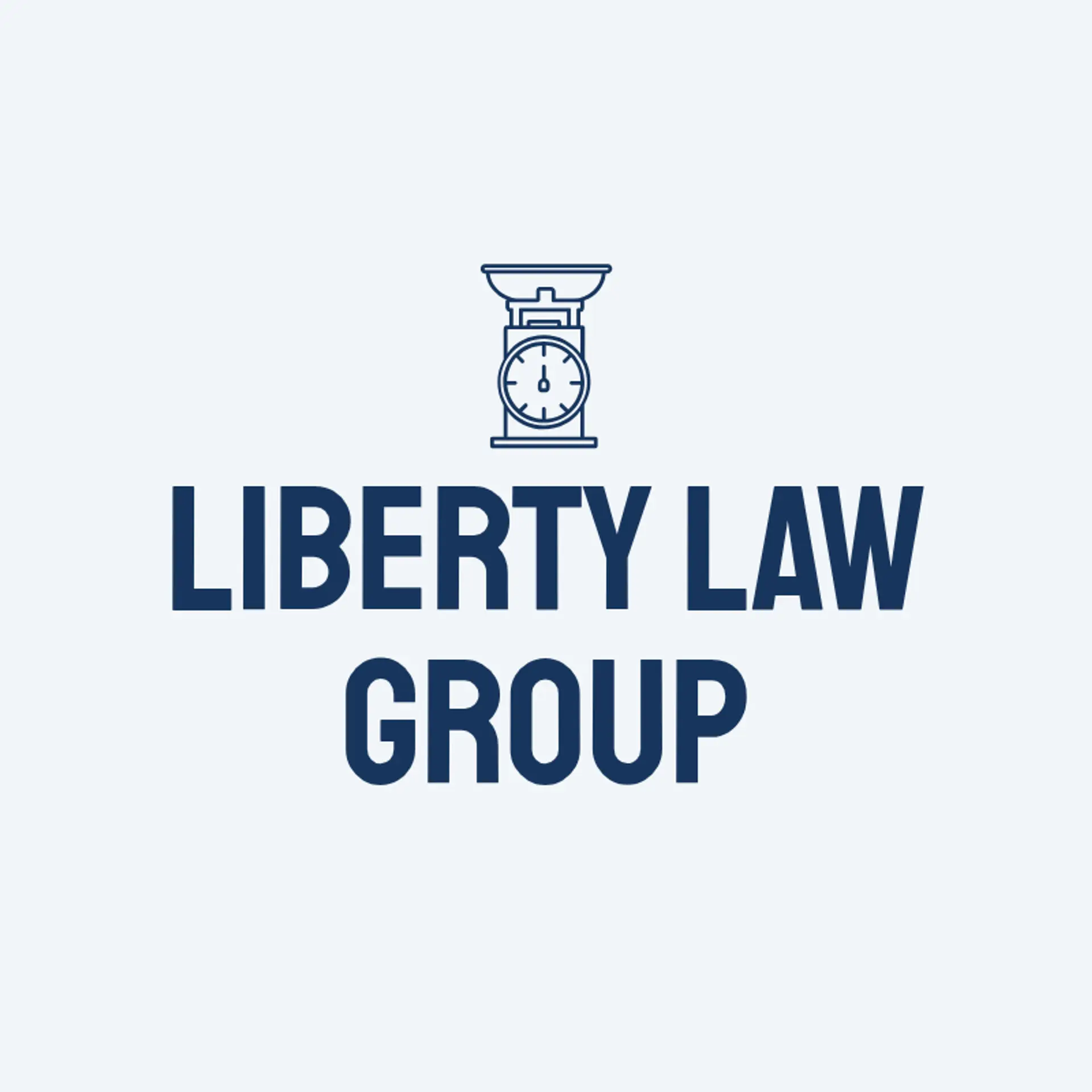 Liberty Law Group logo for law office