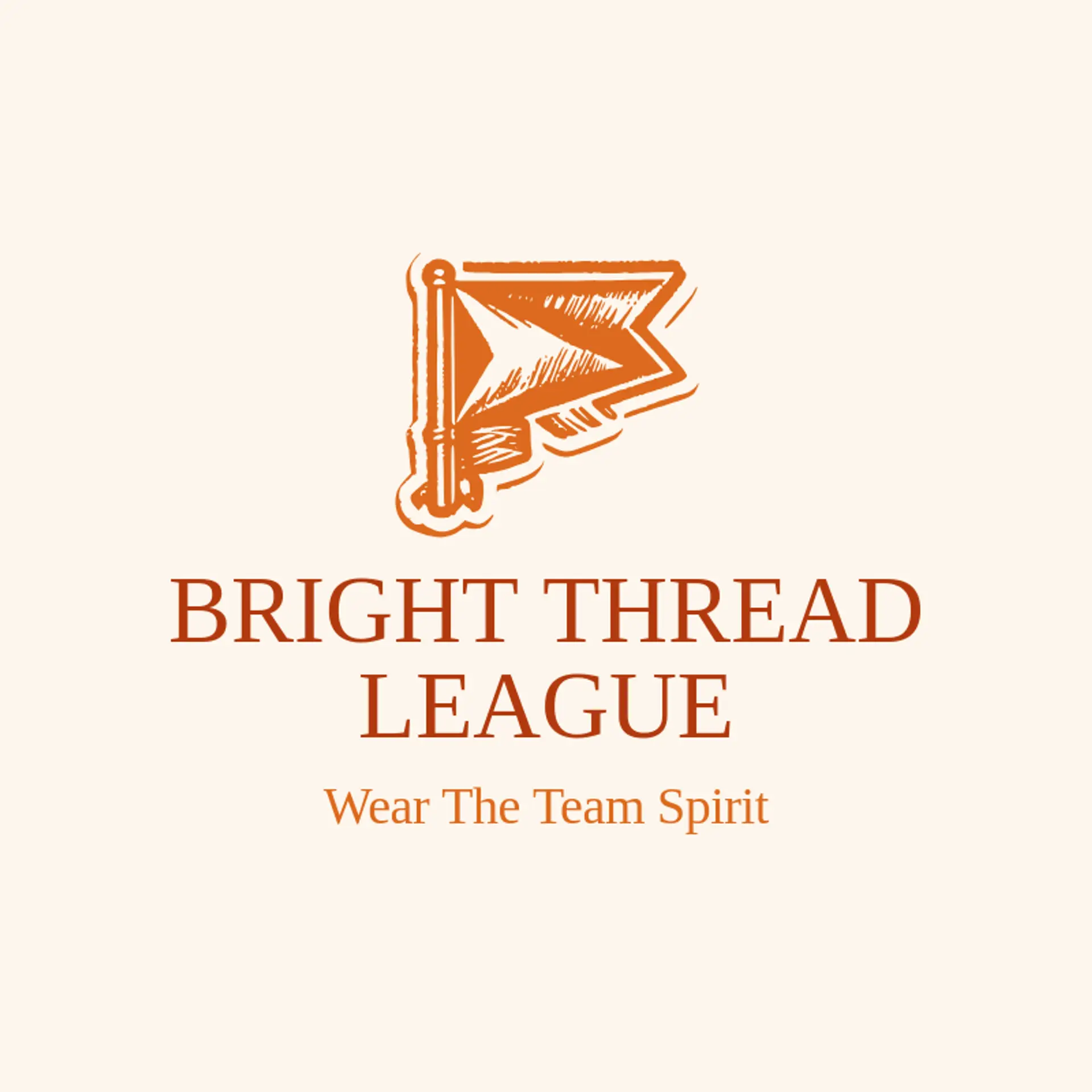 Bright Thread League logo for patch