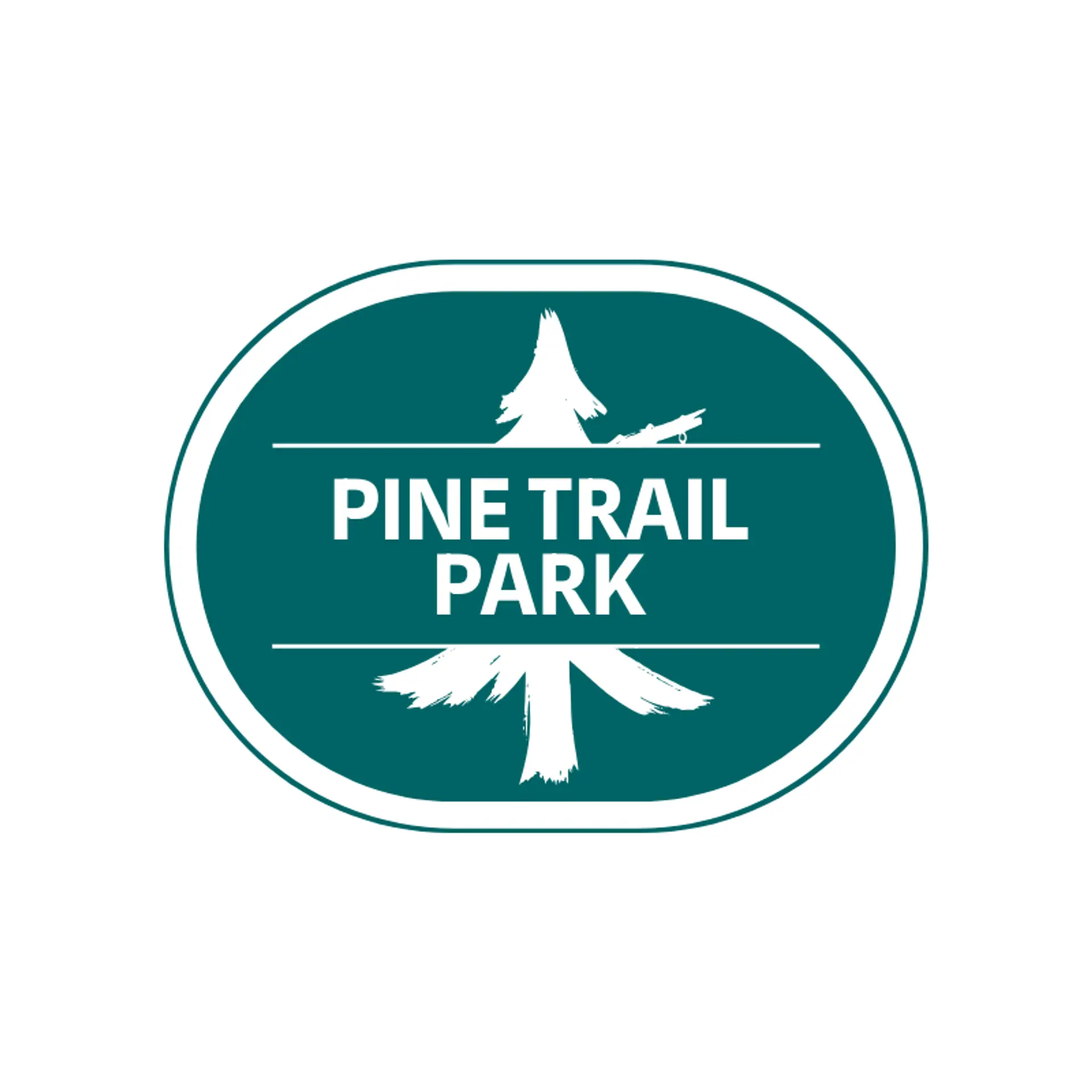 Pine Trail Park logo for theme park