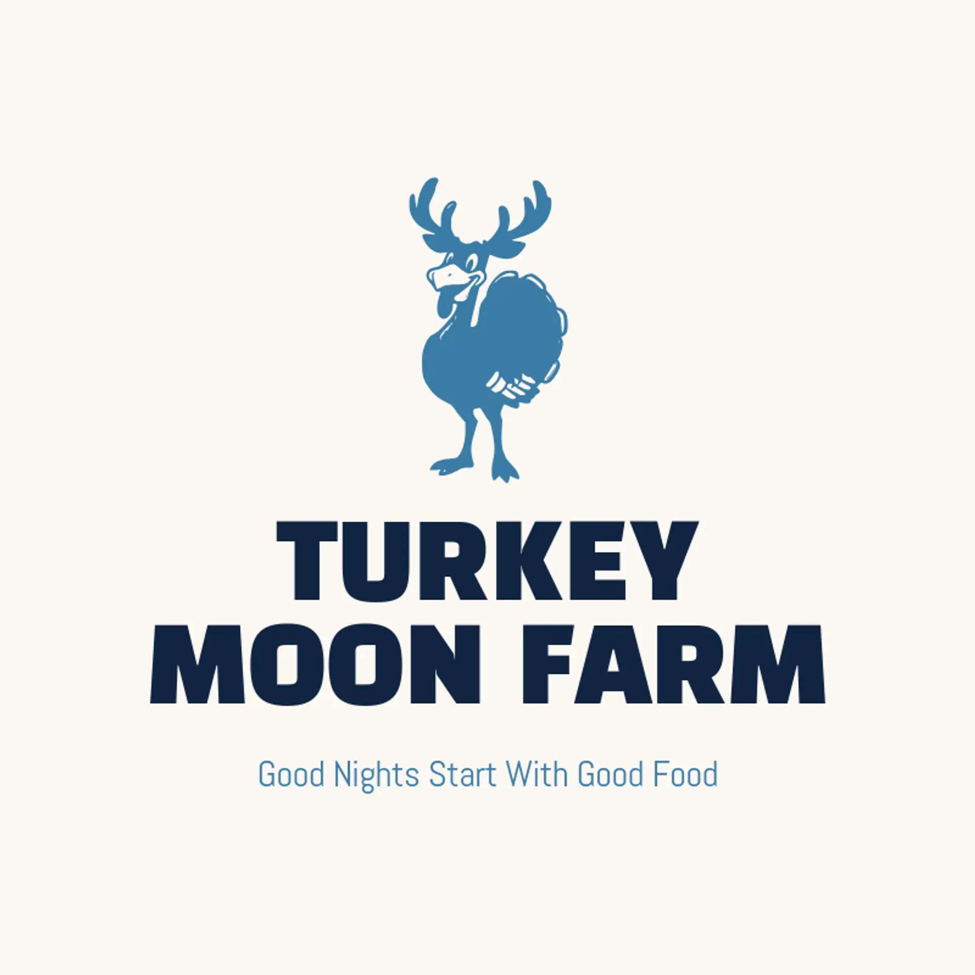 Turkey Moon Farm logo for turkey