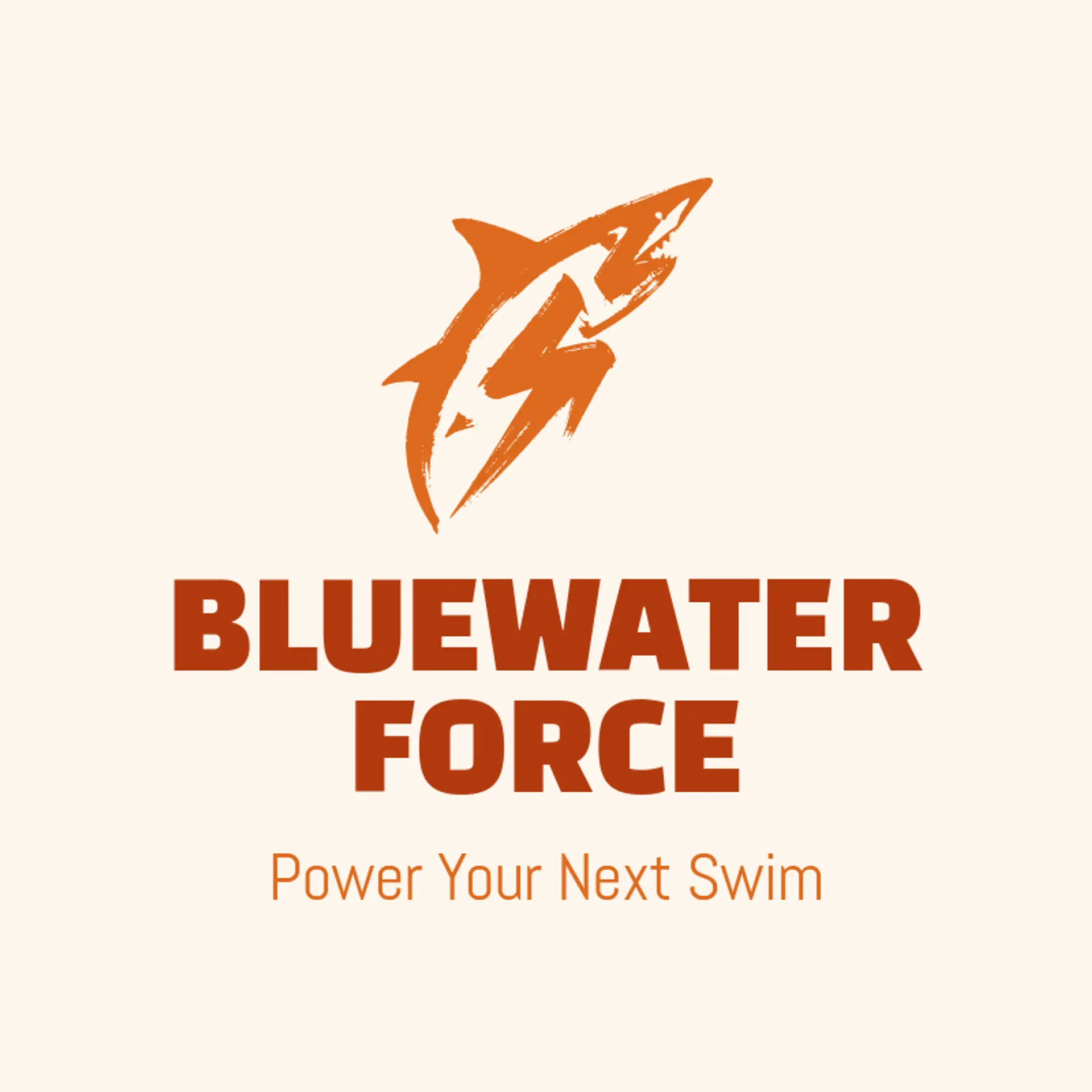 Bluewater Force logo for shark