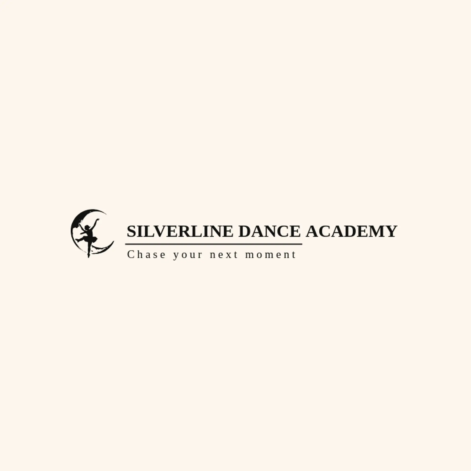 Silverline Dance Academy logo for dance studio
