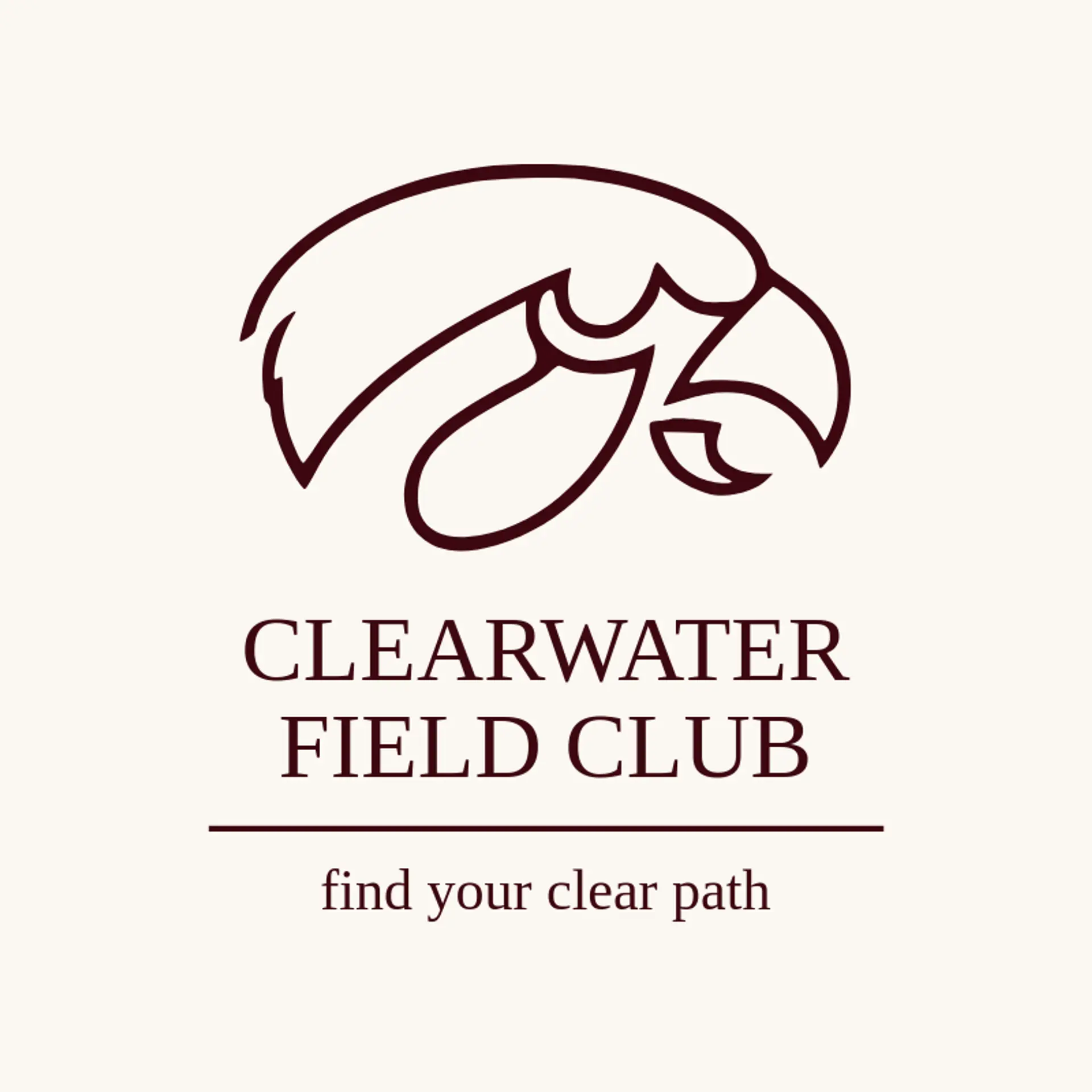 Clearwater Field Club logo for iowa