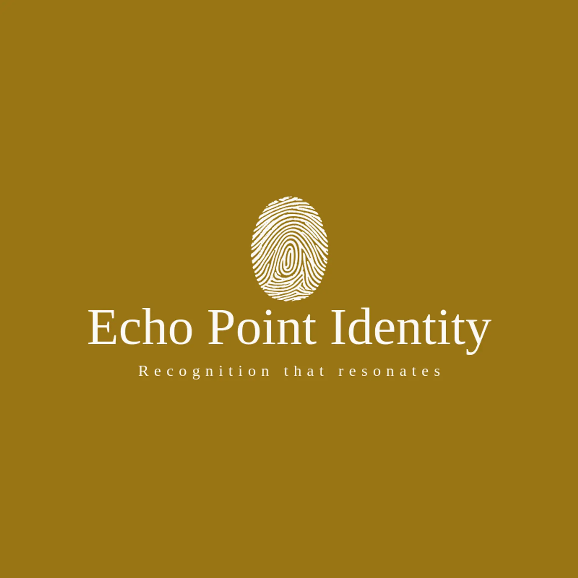 Echo Point Identity logo for fingerprint