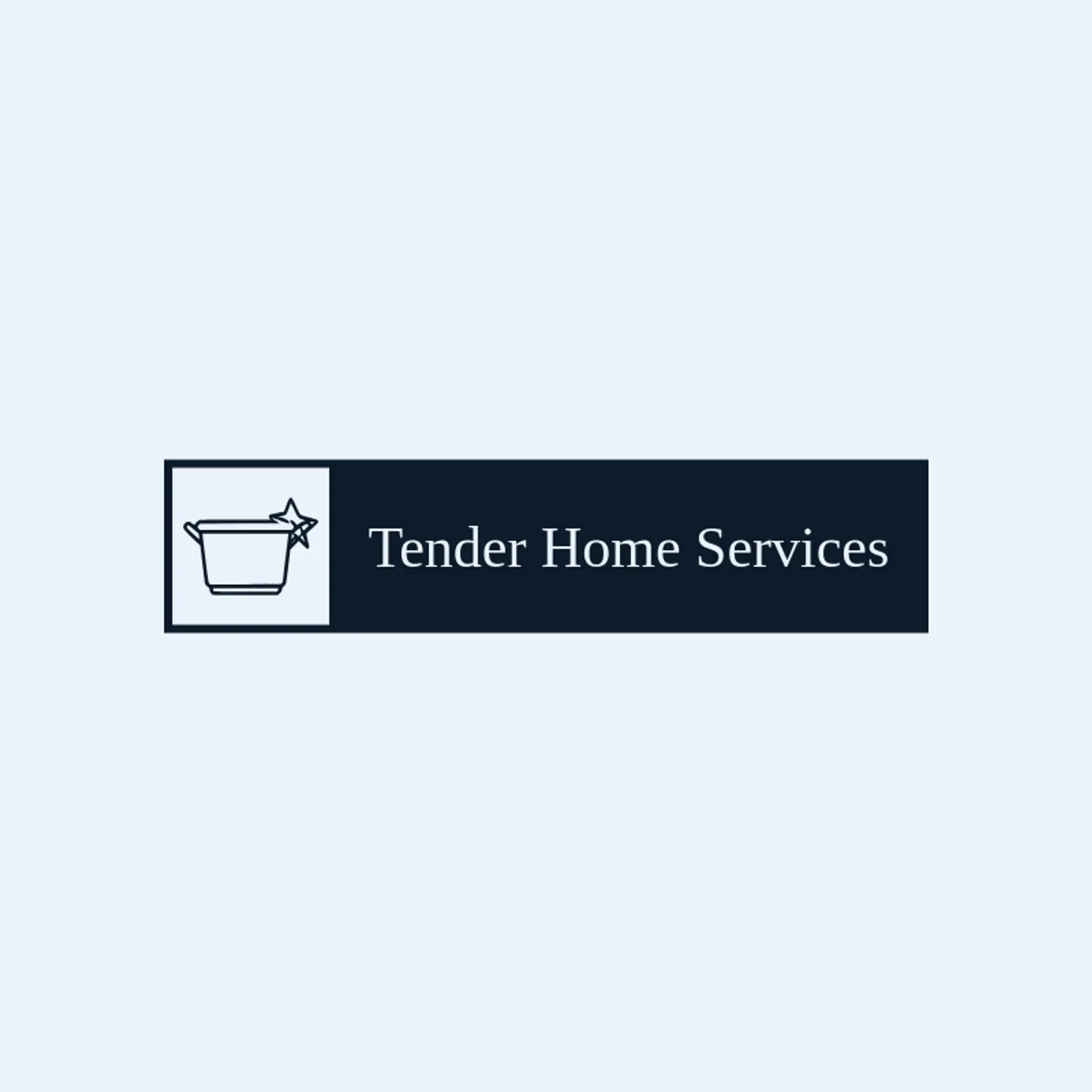 Tender Home Services logo for housekeeping