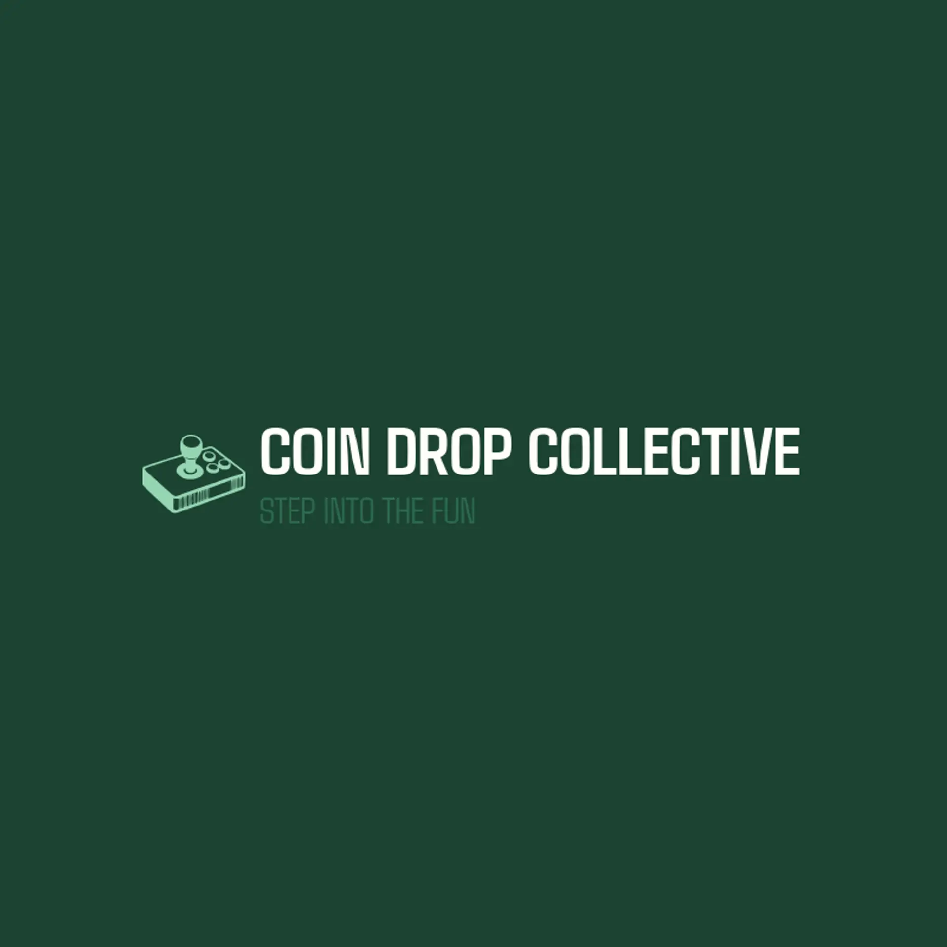 Coin Drop Collective logo for arcade