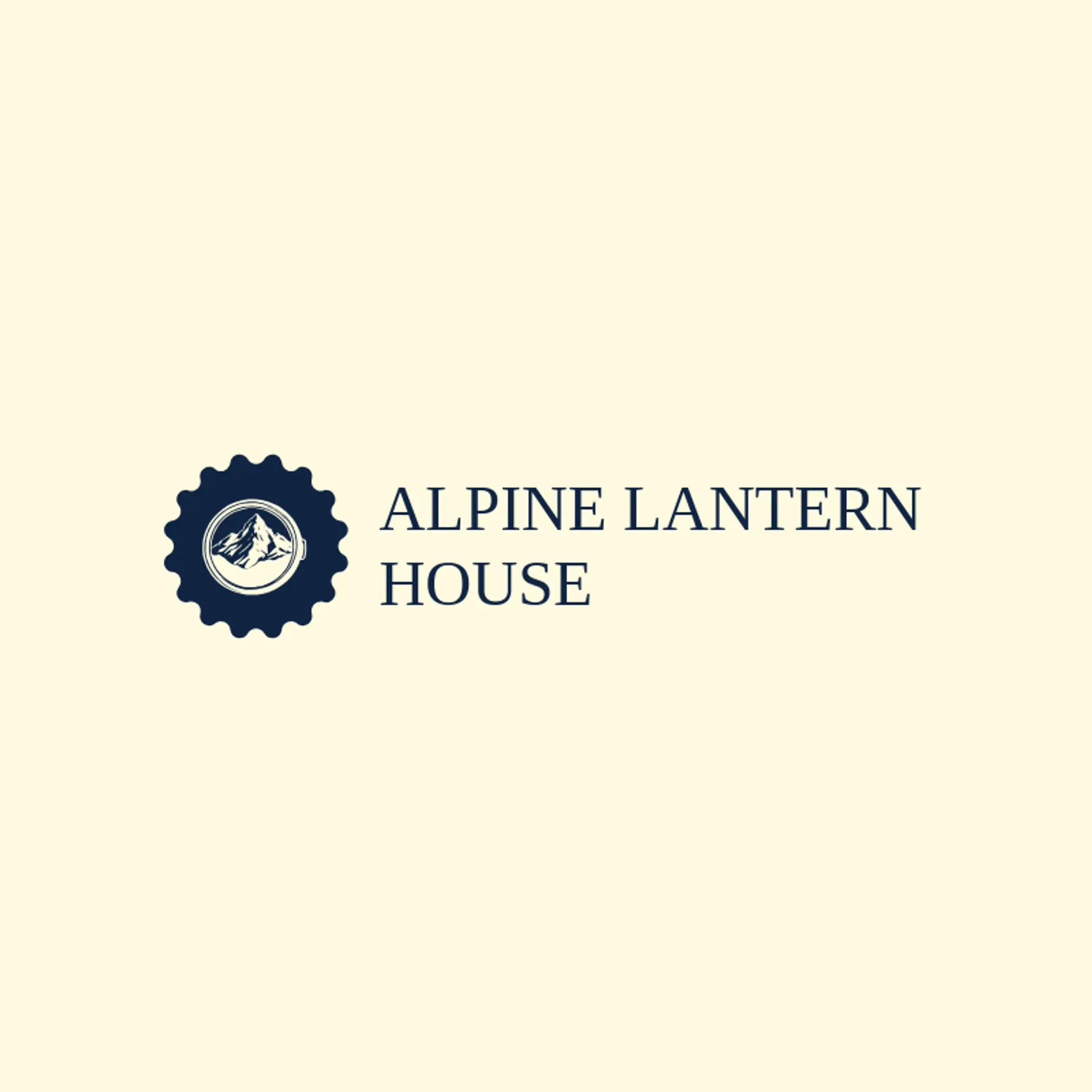 Alpine Lantern House logo for alpine
