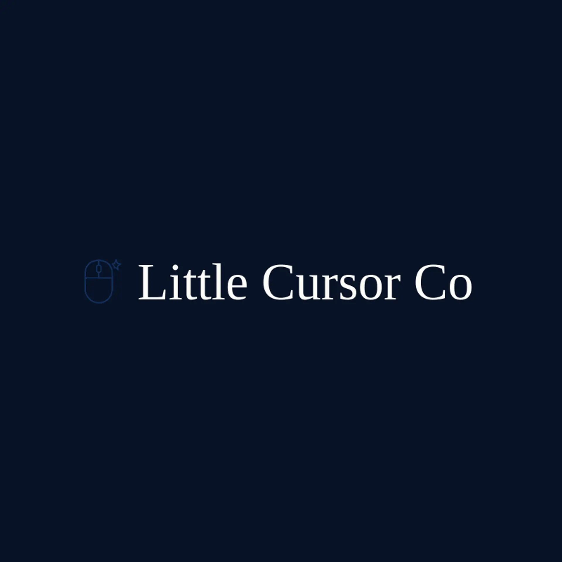 Little Cursor Co logo for mouse