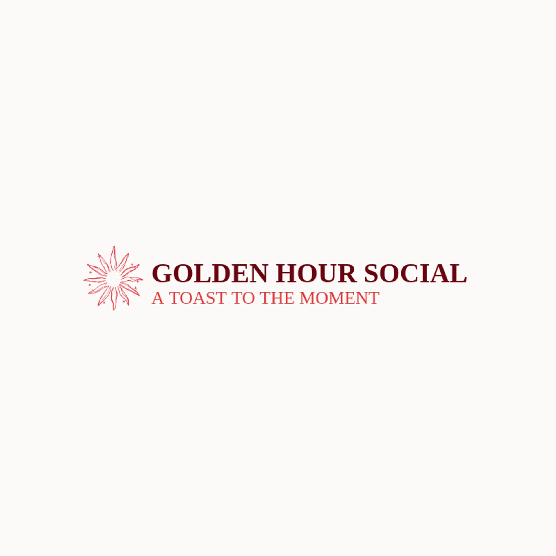 Golden Hour Social logo for speakeasy