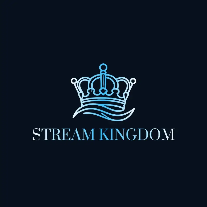 The Twitch name Stream Kingdom as a branded logo with a single color icon