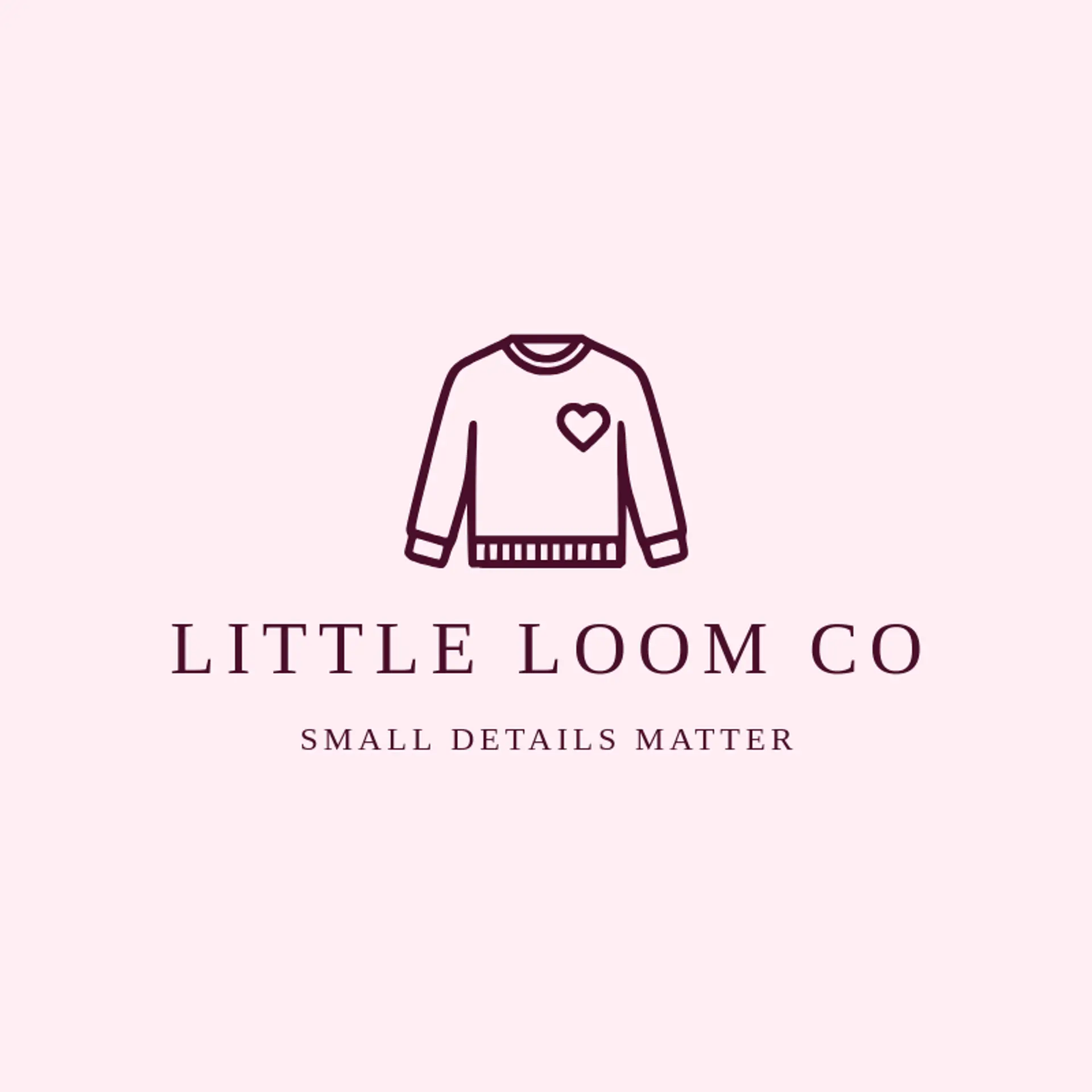 Little Loom Co logo for apparel