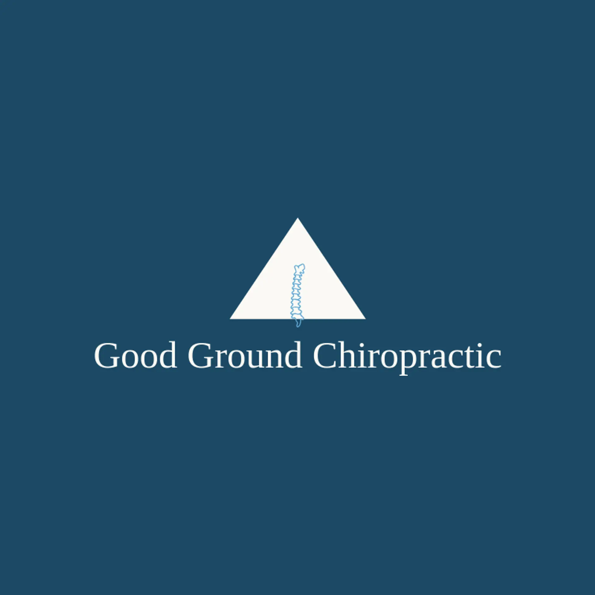 Good Ground Chiropractic logo for chiropractic