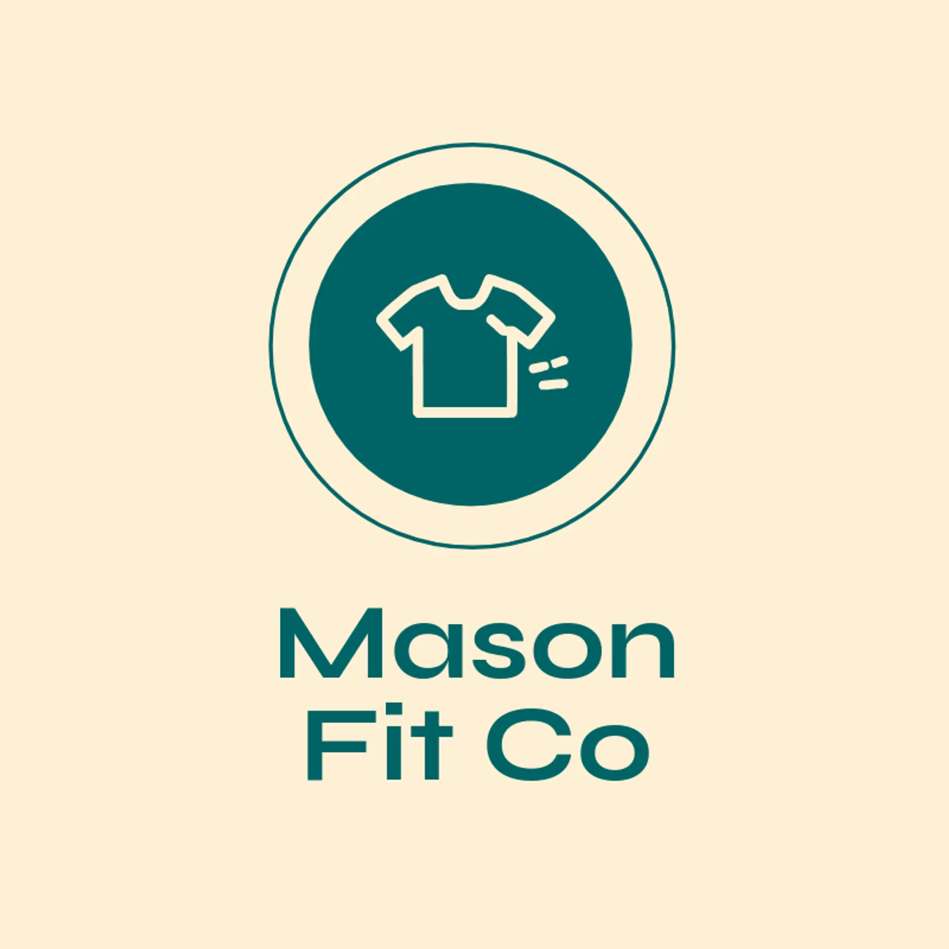 Mason Fit Co logo for shirt