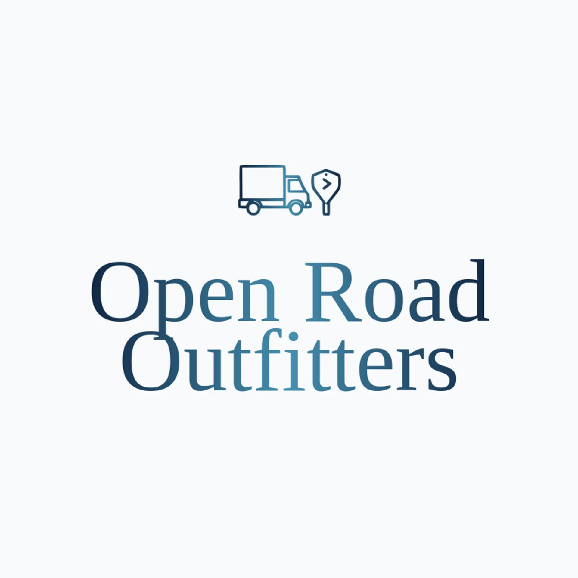 Open Road Outfitters logo for box truck