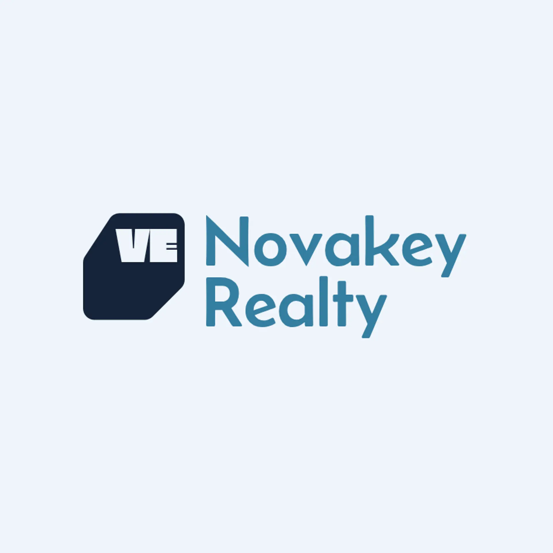 NovaKey Realty logo for modern real estate