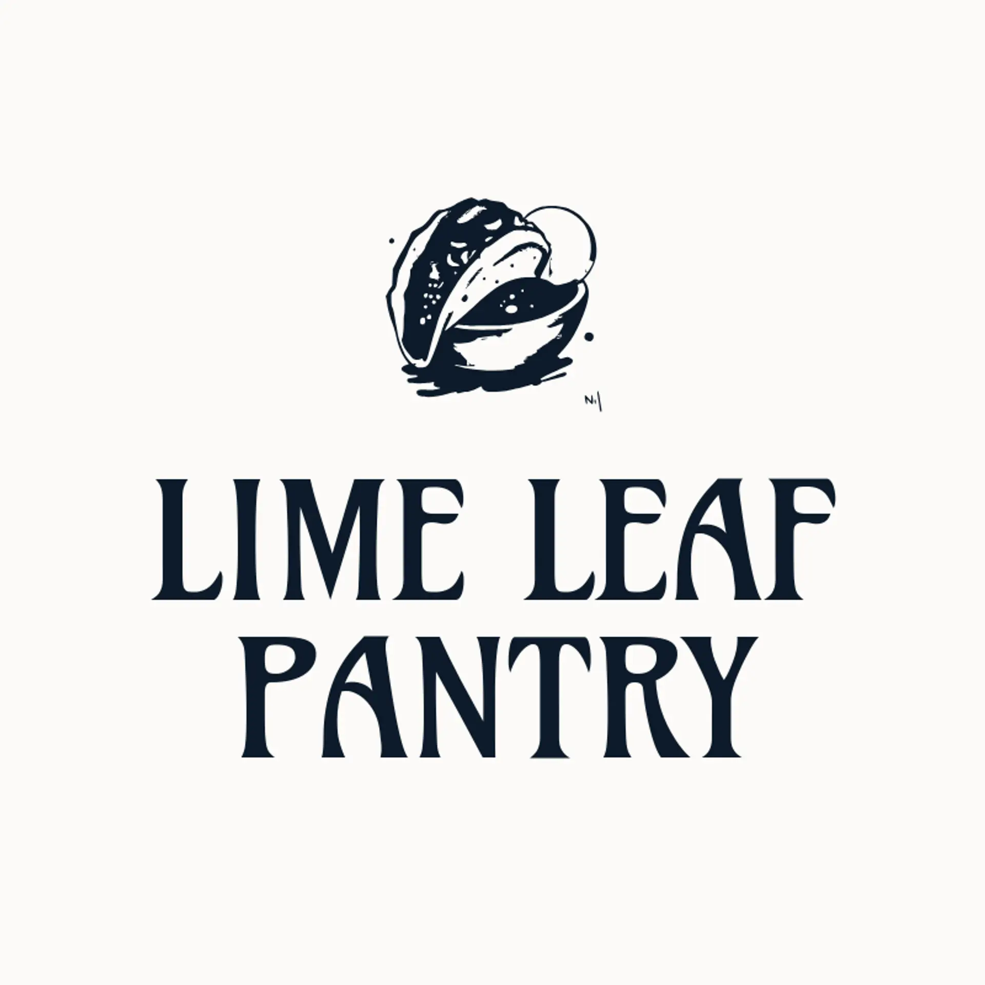Lime Leaf Pantry logo for Lime