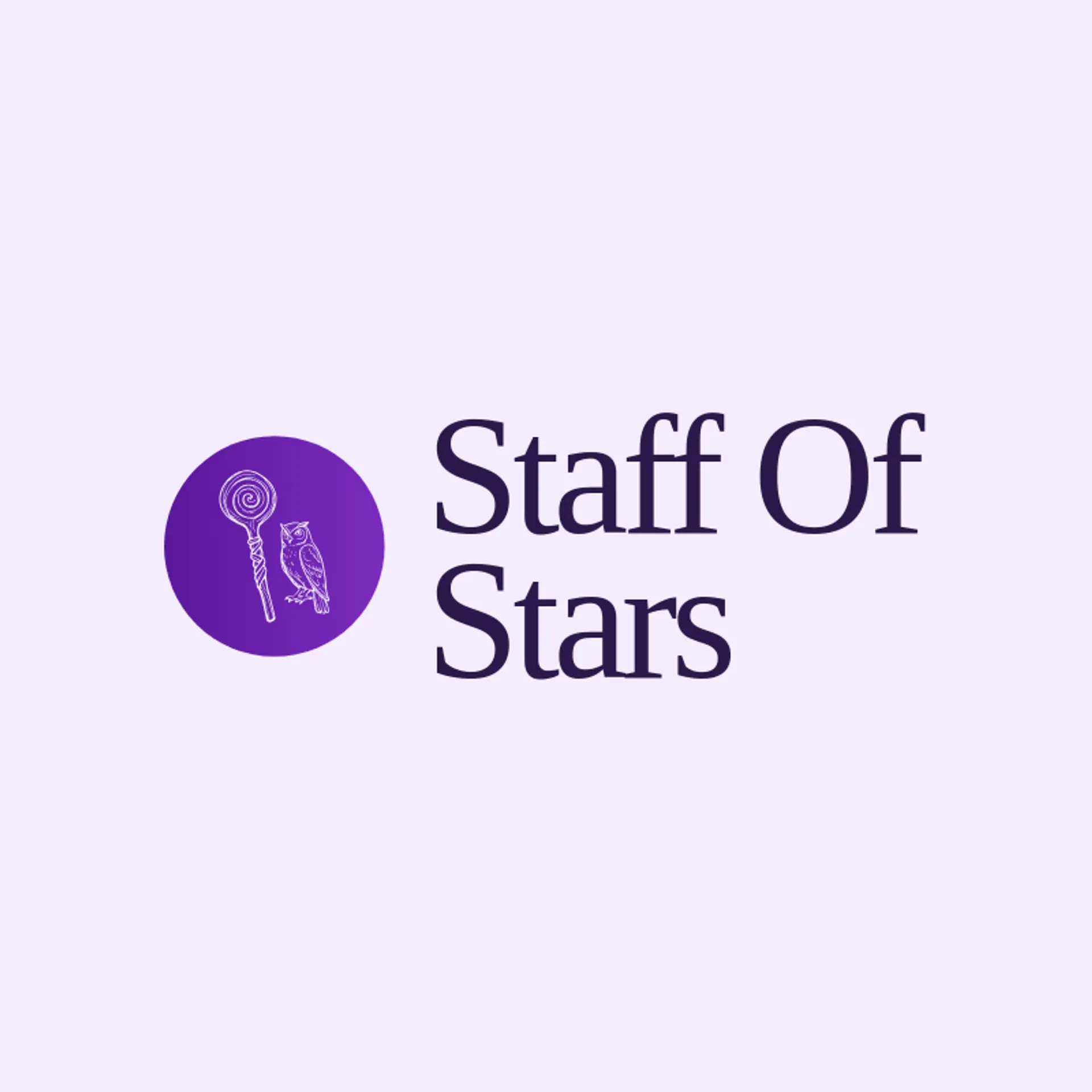 Staff Of Stars logo for wizard