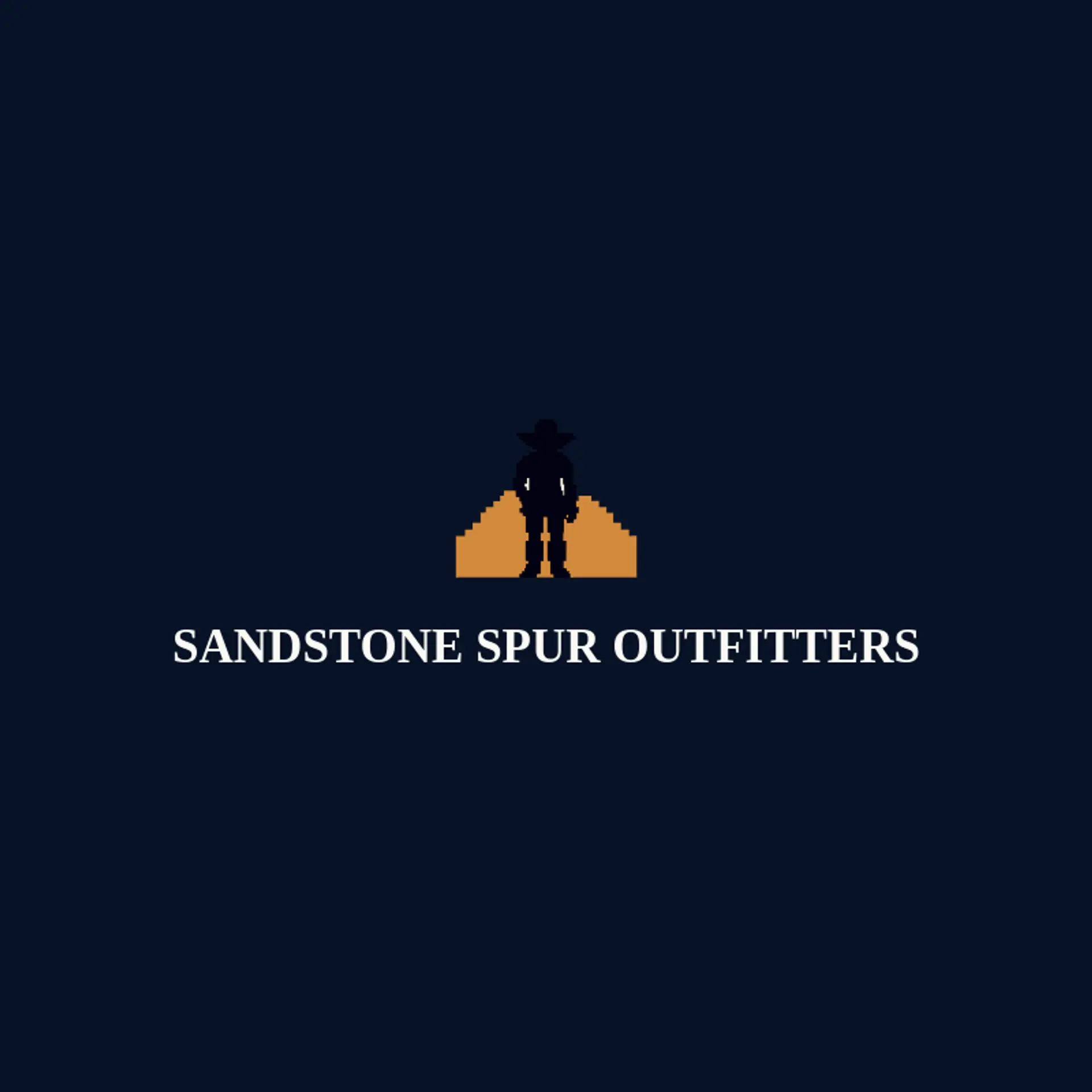 Sandstone Spur Outfitters logo for cowgirl